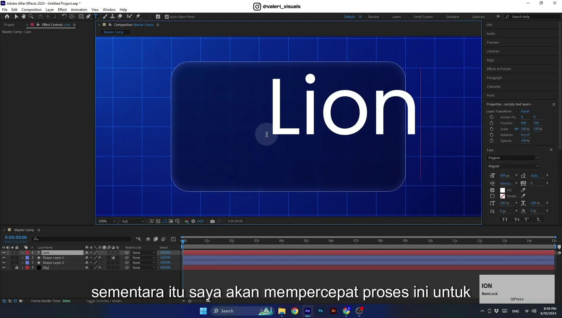 07 Apple Vision Pro Design Style. Swiping Card Animation. After Effects Tutorial - Image 238