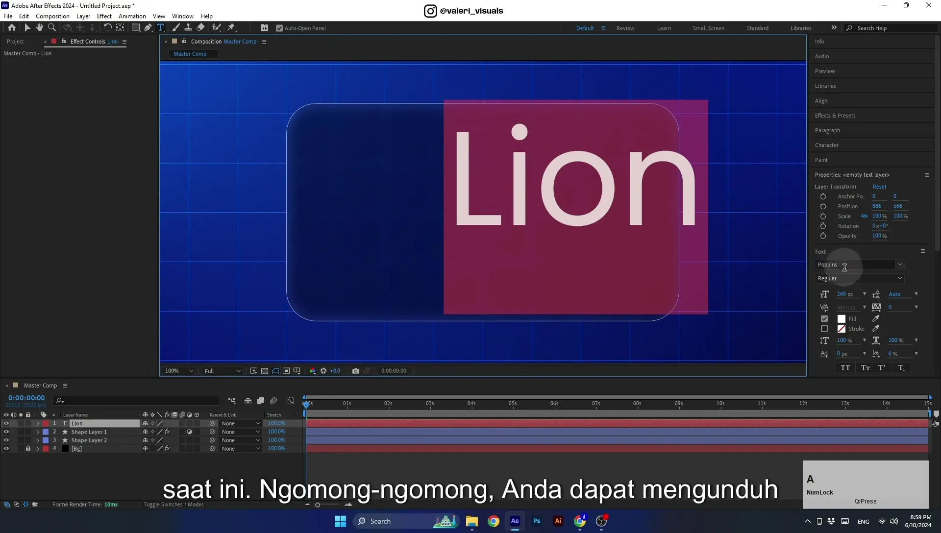07 Apple Vision Pro Design Style. Swiping Card Animation. After Effects Tutorial - Image 241