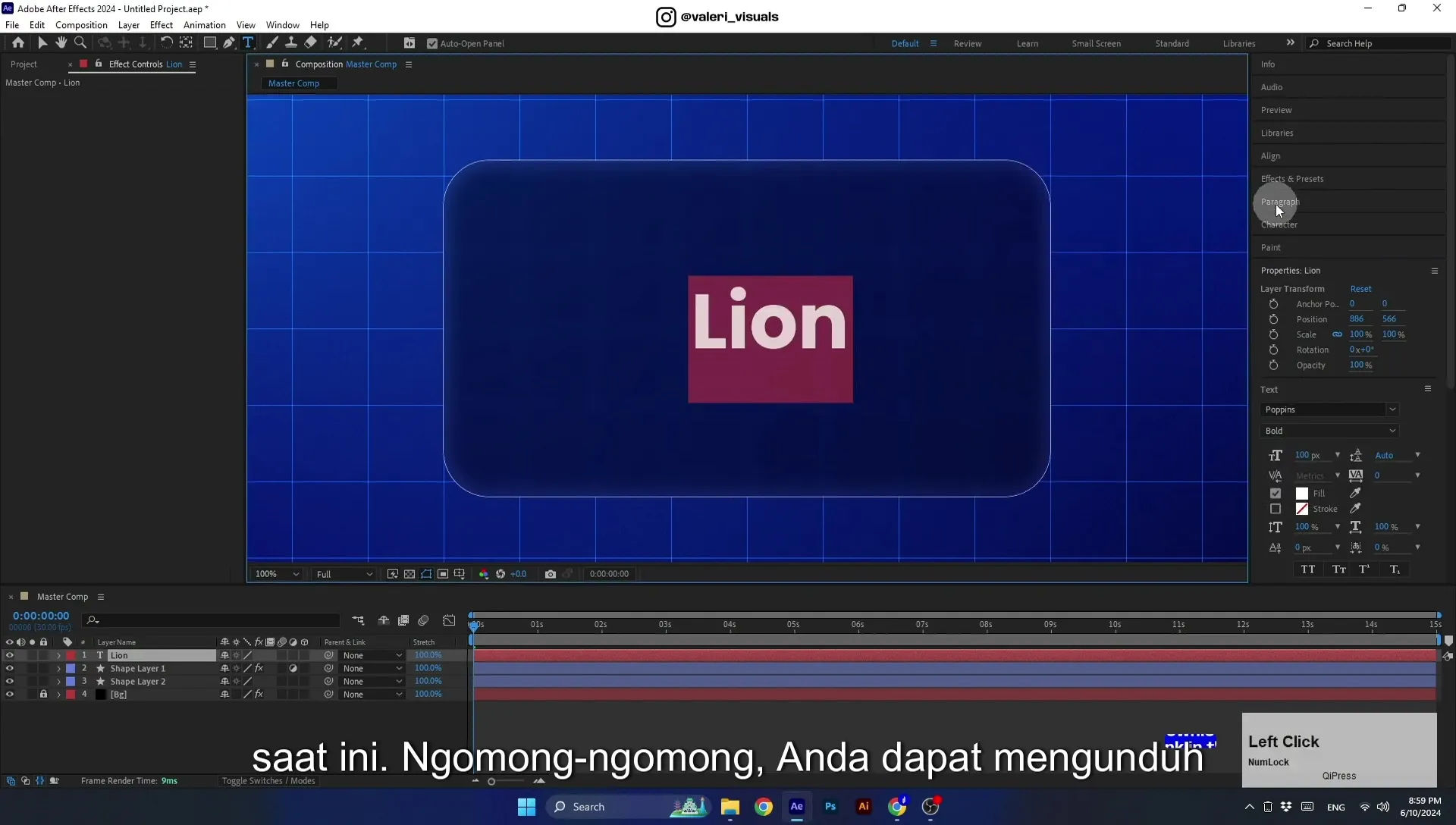 07 Apple Vision Pro Design Style. Swiping Card Animation. After Effects Tutorial - Image 243
