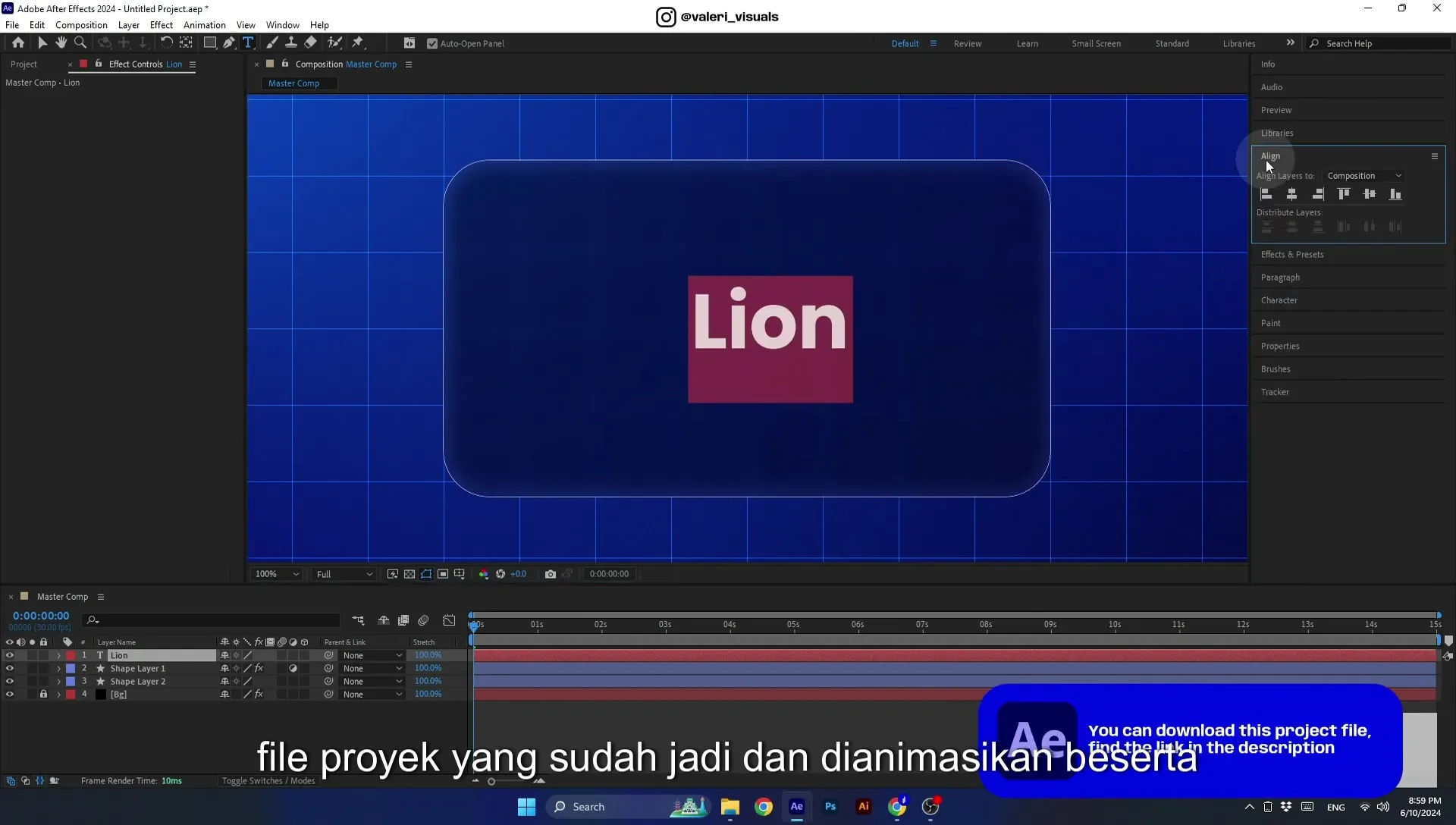 07 Apple Vision Pro Design Style. Swiping Card Animation. After Effects Tutorial - Image 244