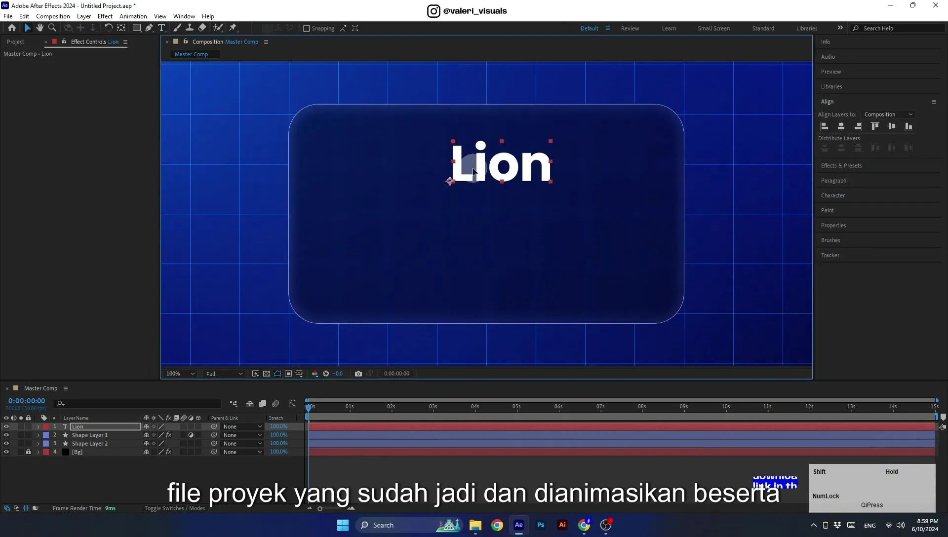 07 Apple Vision Pro Design Style. Swiping Card Animation. After Effects Tutorial - Image 247