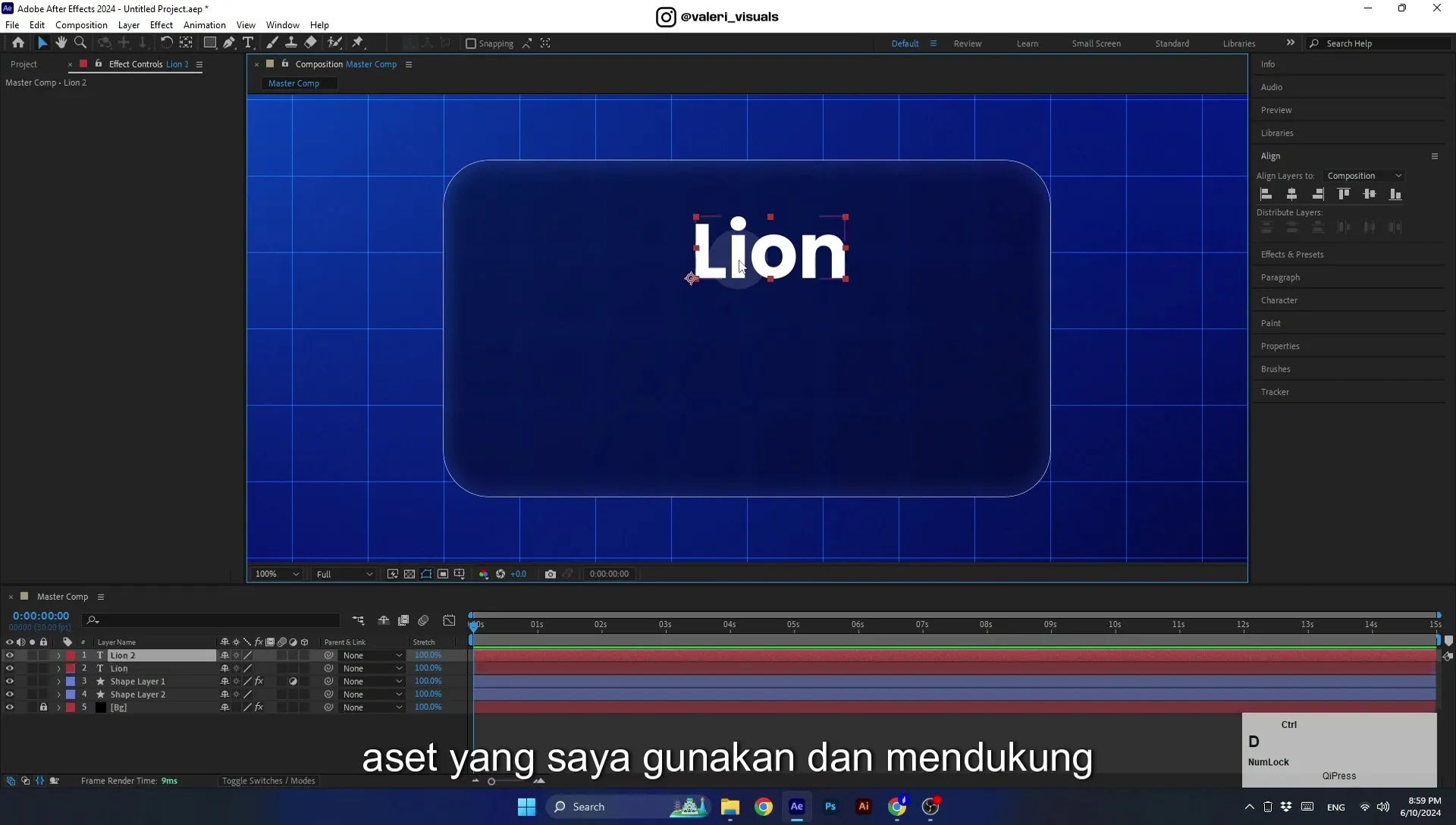 07 Apple Vision Pro Design Style. Swiping Card Animation. After Effects Tutorial - Image 248