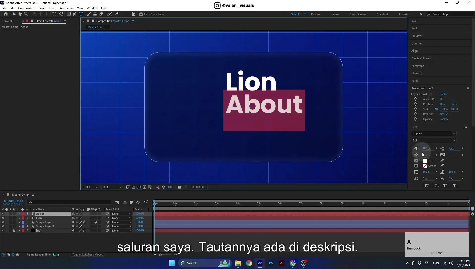 07 Apple Vision Pro Design Style. Swiping Card Animation. After Effects Tutorial - Image 251