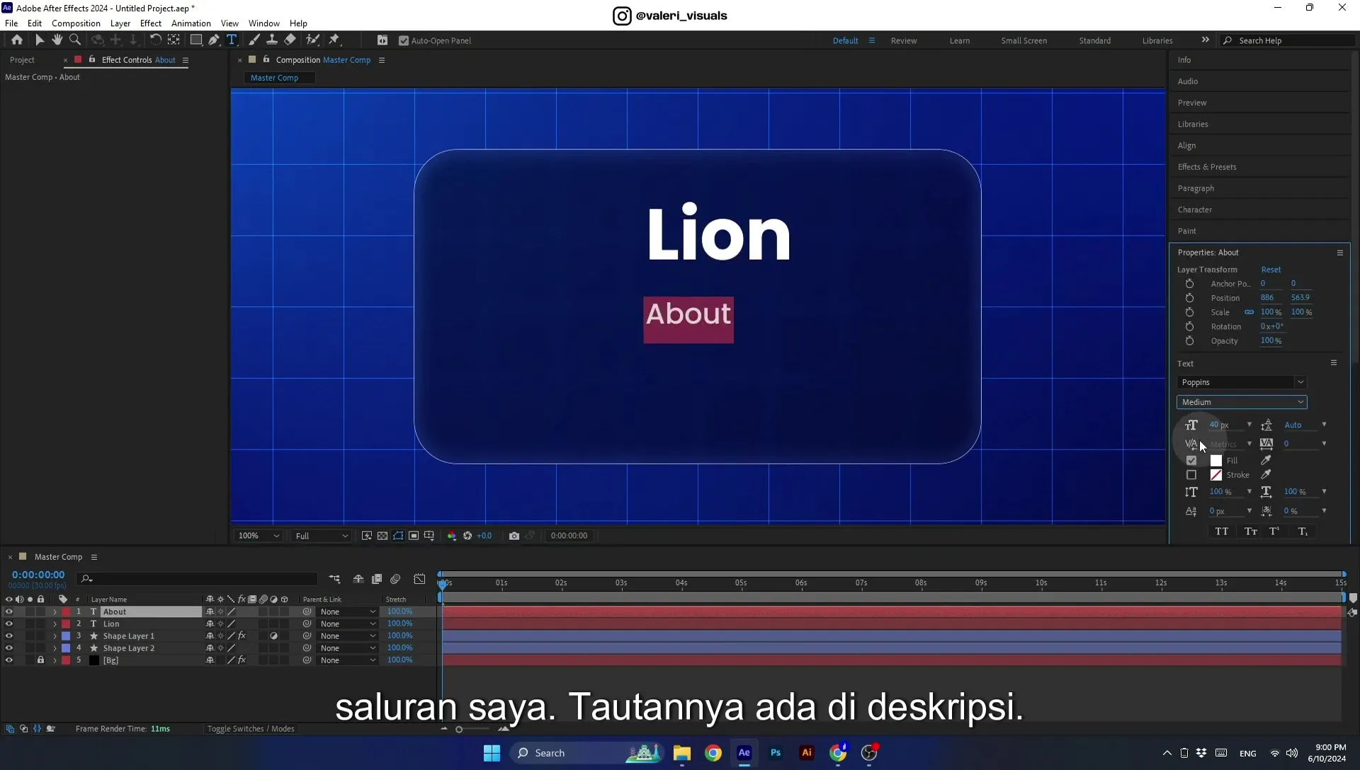 07 Apple Vision Pro Design Style. Swiping Card Animation. After Effects Tutorial - Image 252