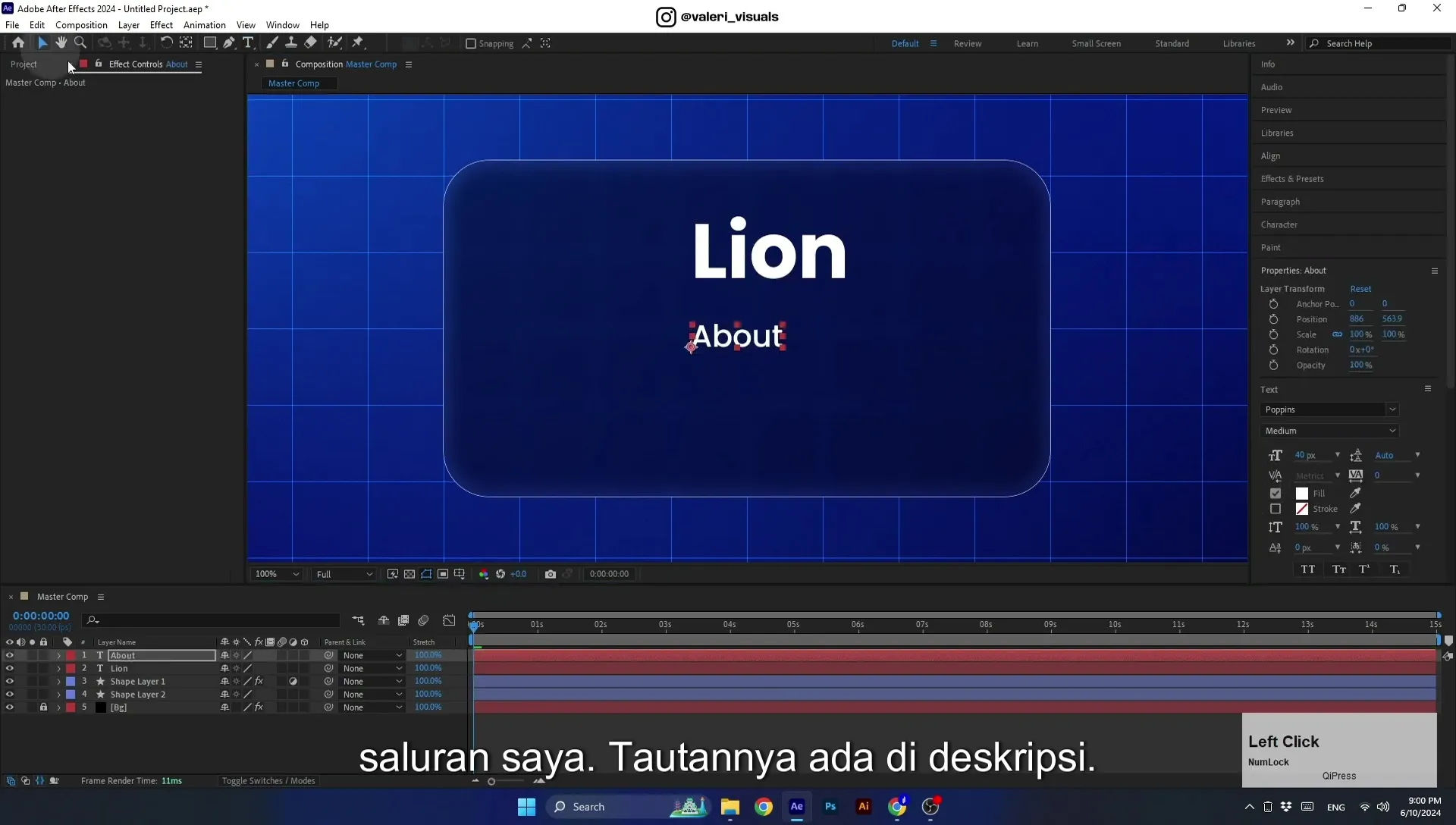 07 Apple Vision Pro Design Style. Swiping Card Animation. After Effects Tutorial - Image 253