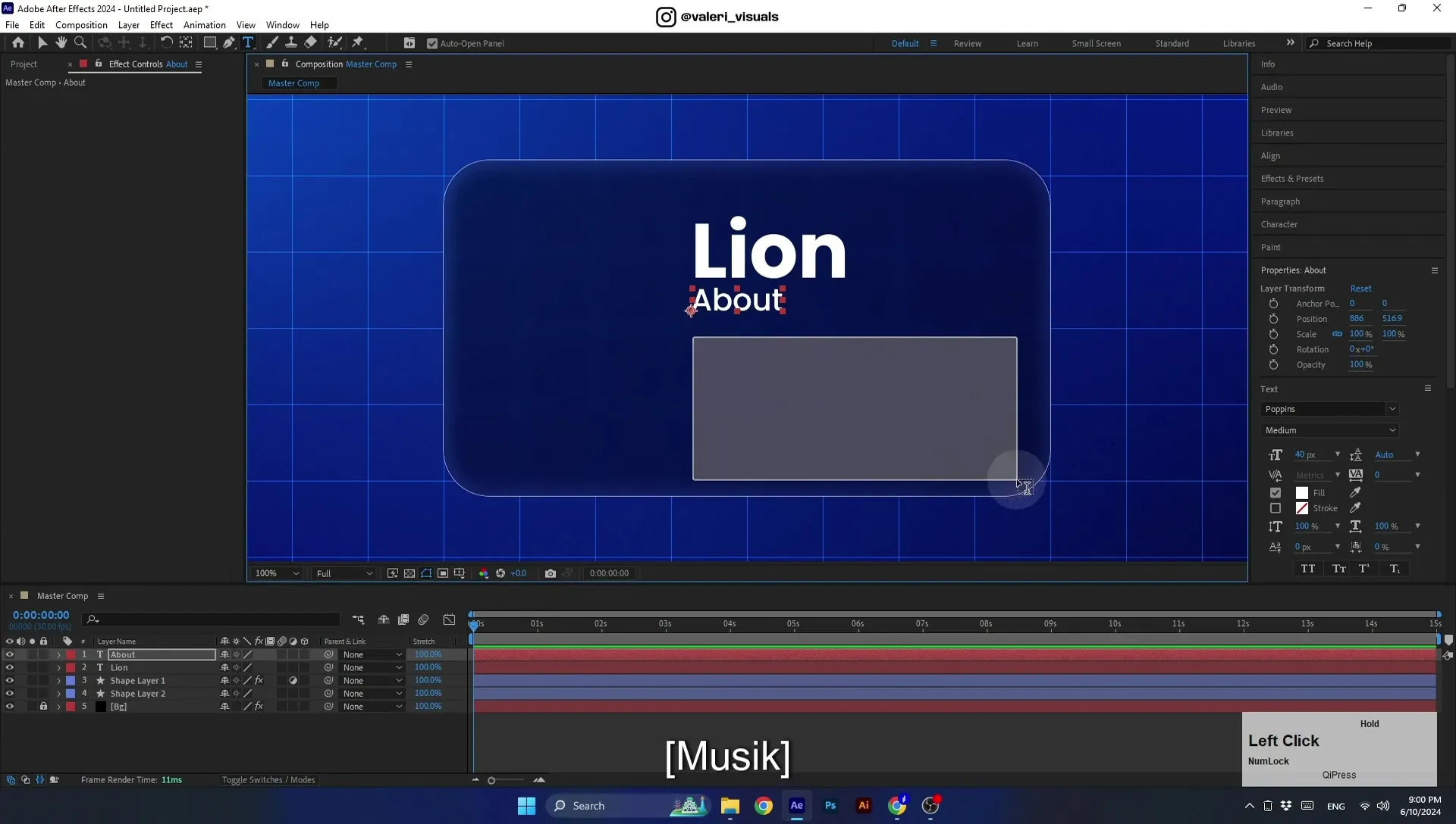 07 Apple Vision Pro Design Style. Swiping Card Animation. After Effects Tutorial - Image 257