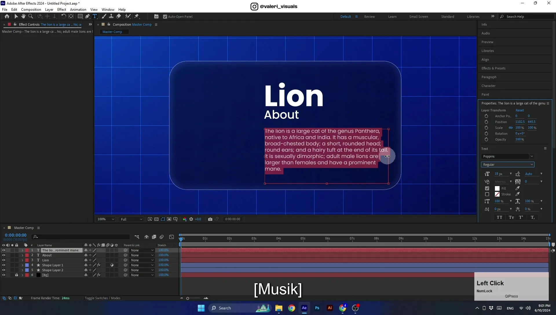 07 Apple Vision Pro Design Style. Swiping Card Animation. After Effects Tutorial - Image 271
