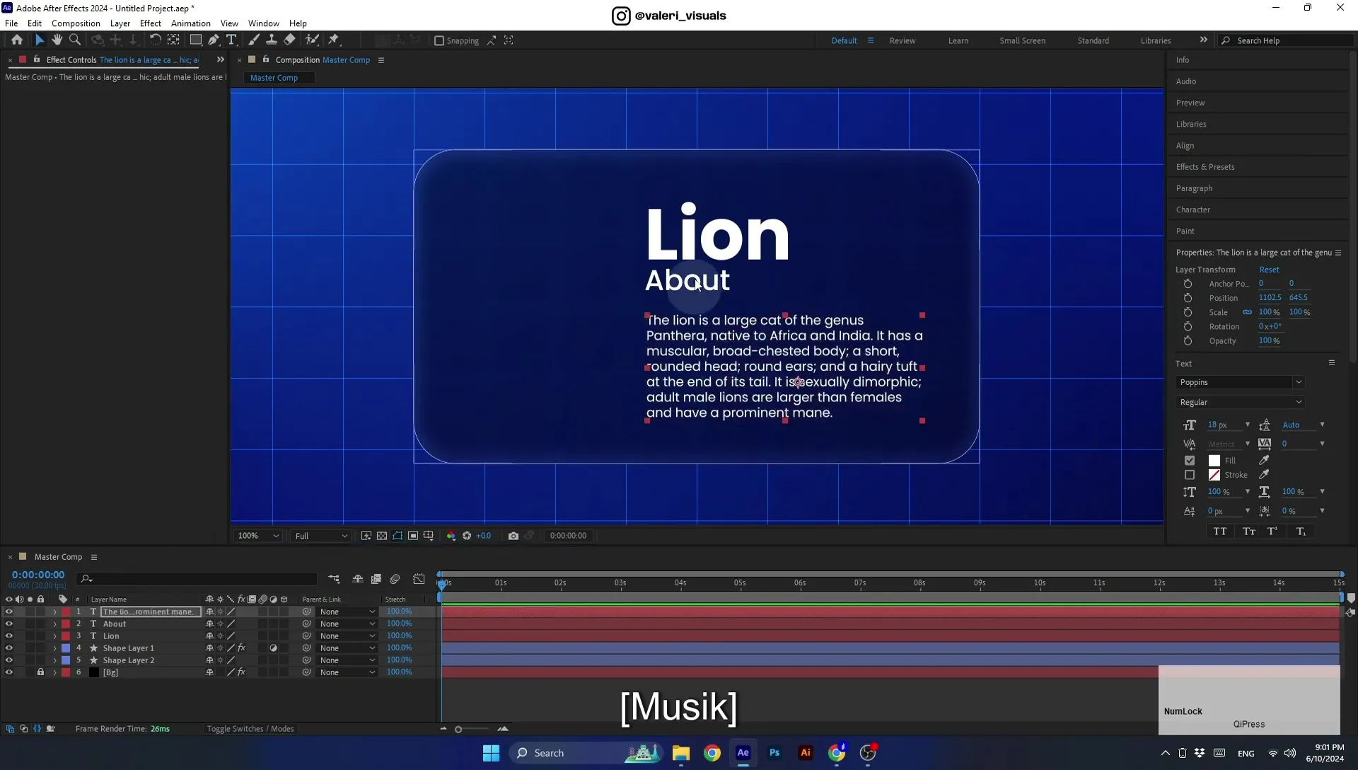 07 Apple Vision Pro Design Style. Swiping Card Animation. After Effects Tutorial - Image 274