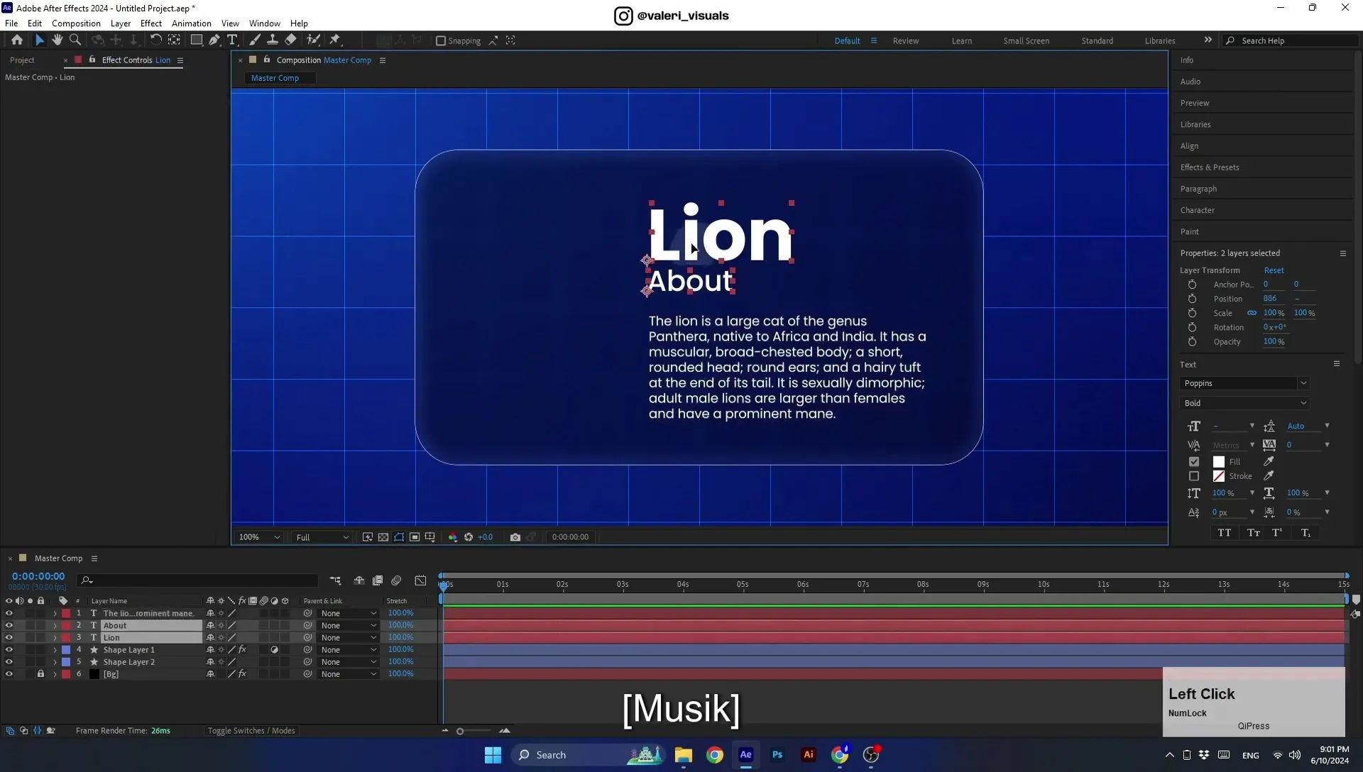 07 Apple Vision Pro Design Style. Swiping Card Animation. After Effects Tutorial - Image 275