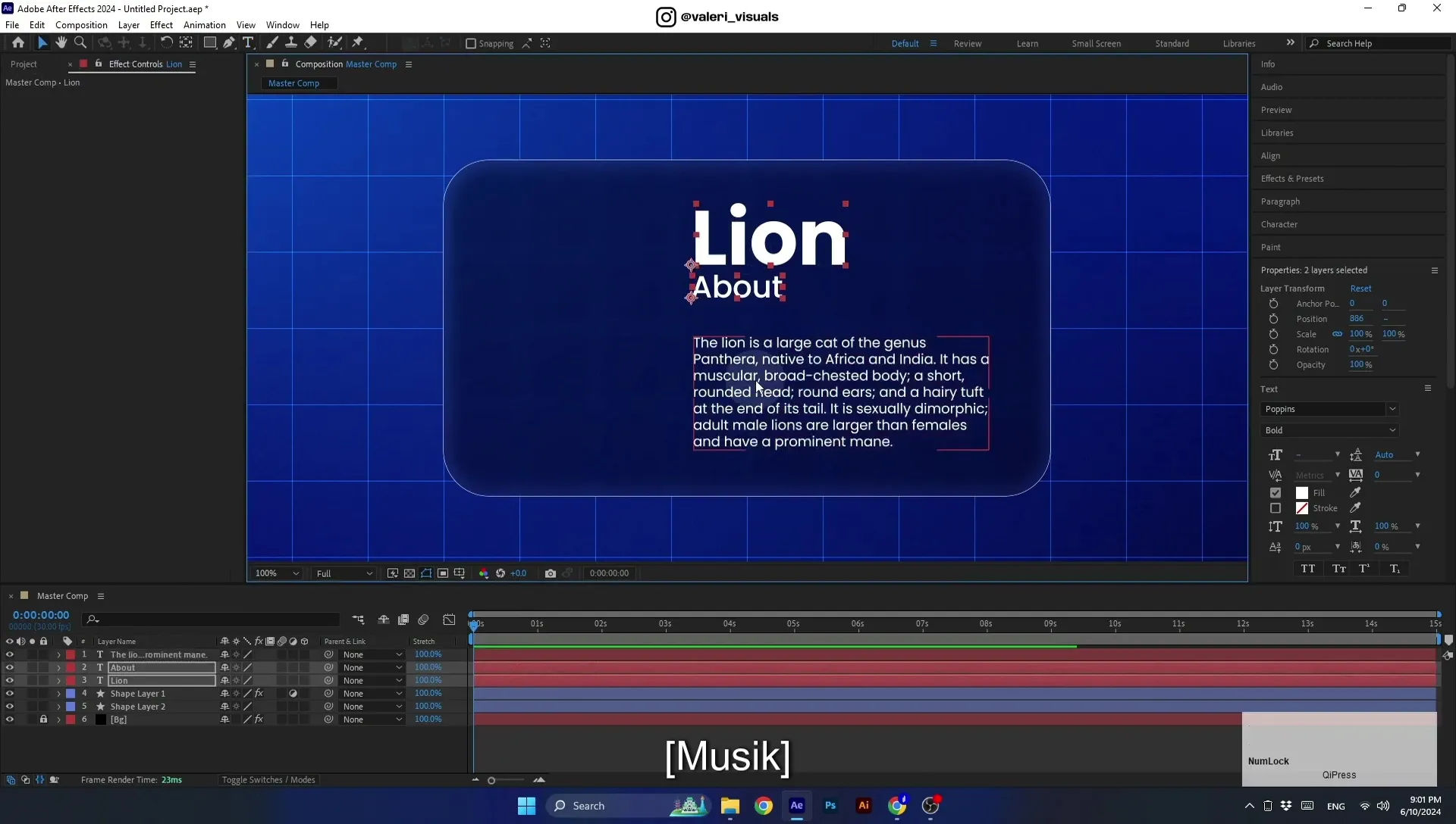 07 Apple Vision Pro Design Style. Swiping Card Animation. After Effects Tutorial - Image 276