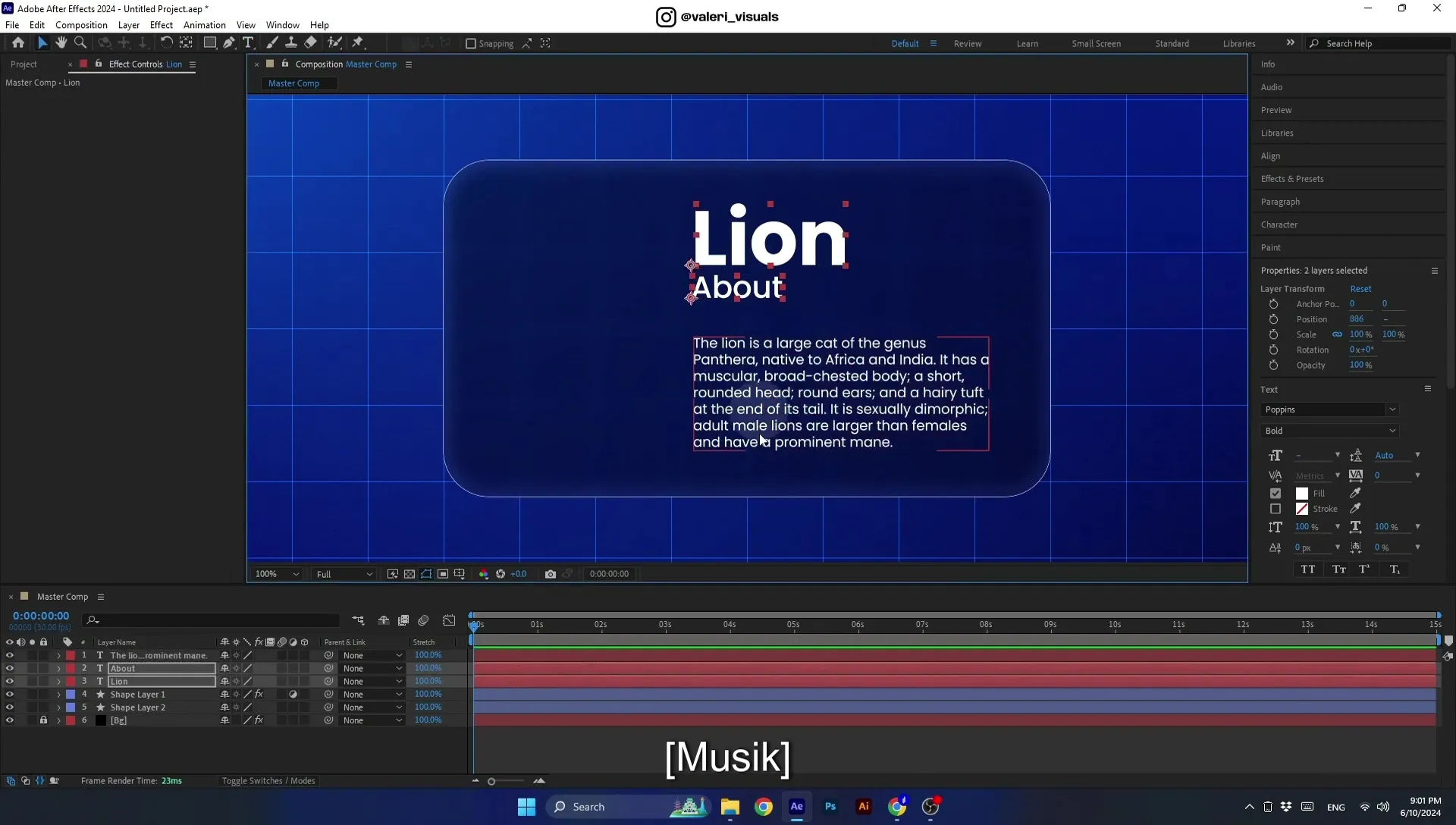 07 Apple Vision Pro Design Style. Swiping Card Animation. After Effects Tutorial - Image 277
