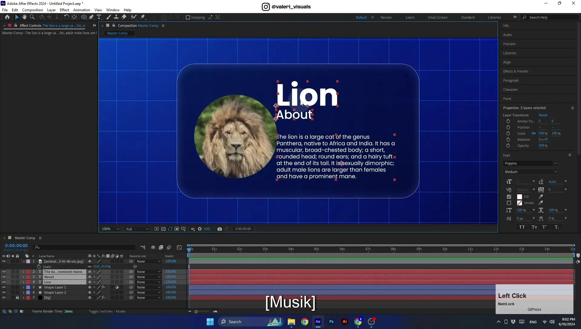 07 Apple Vision Pro Design Style. Swiping Card Animation. After Effects Tutorial - Image 330
