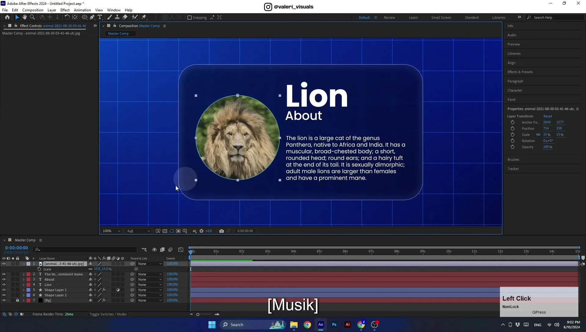 07 Apple Vision Pro Design Style. Swiping Card Animation. After Effects Tutorial - Image 331