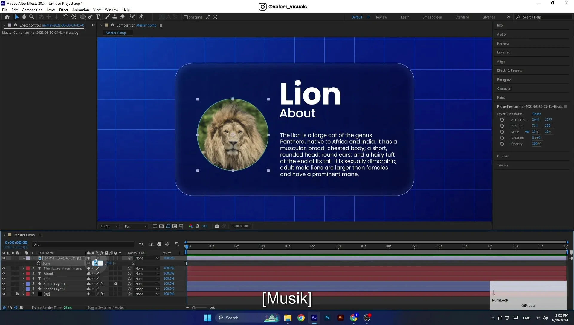 07 Apple Vision Pro Design Style. Swiping Card Animation. After Effects Tutorial - Image 332