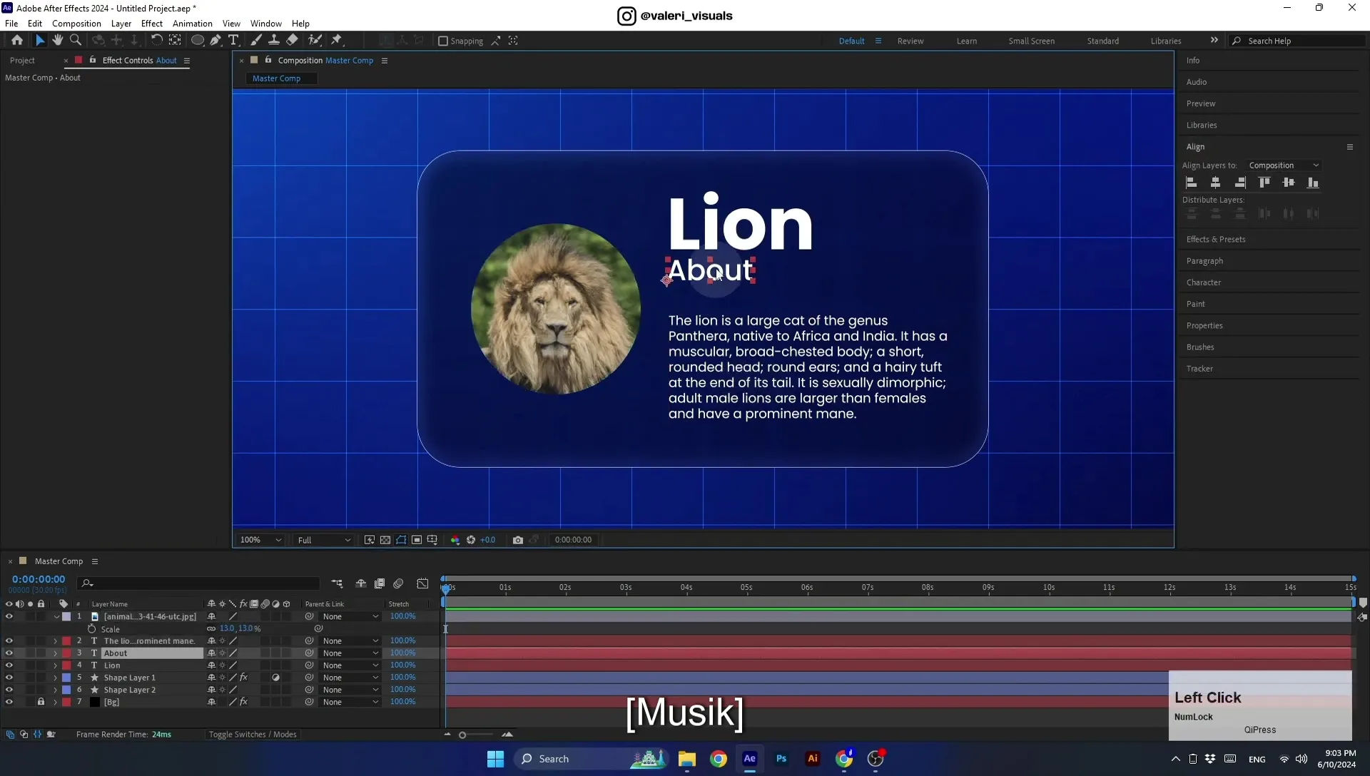 07 Apple Vision Pro Design Style. Swiping Card Animation. After Effects Tutorial - Image 336