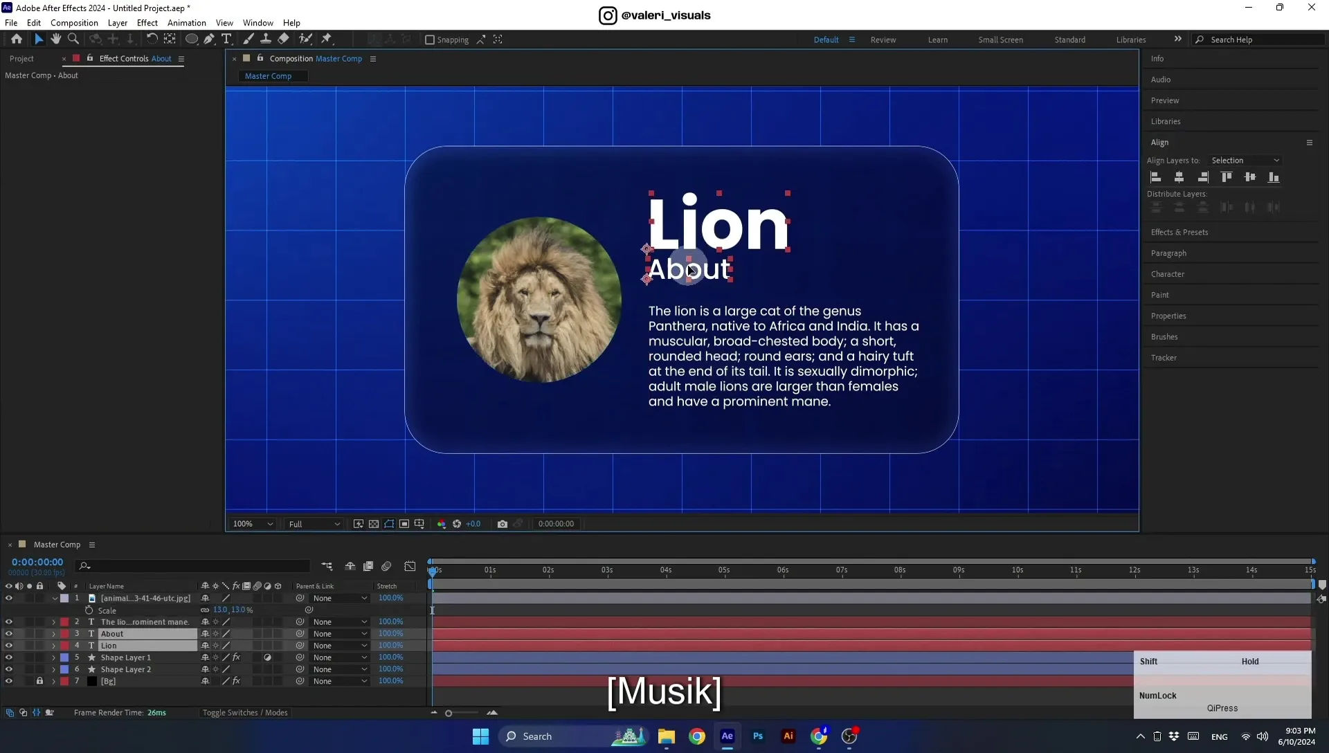 07 Apple Vision Pro Design Style. Swiping Card Animation. After Effects Tutorial - Image 337