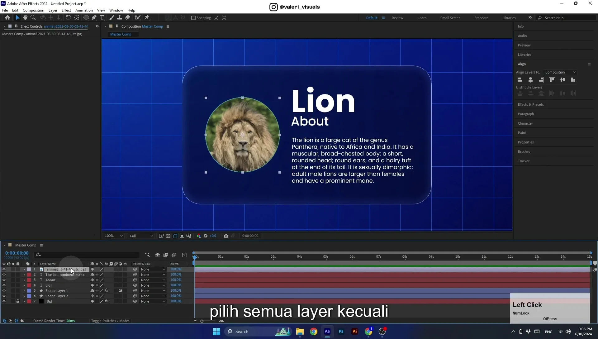 07 Apple Vision Pro Design Style. Swiping Card Animation. After Effects Tutorial - Image 342