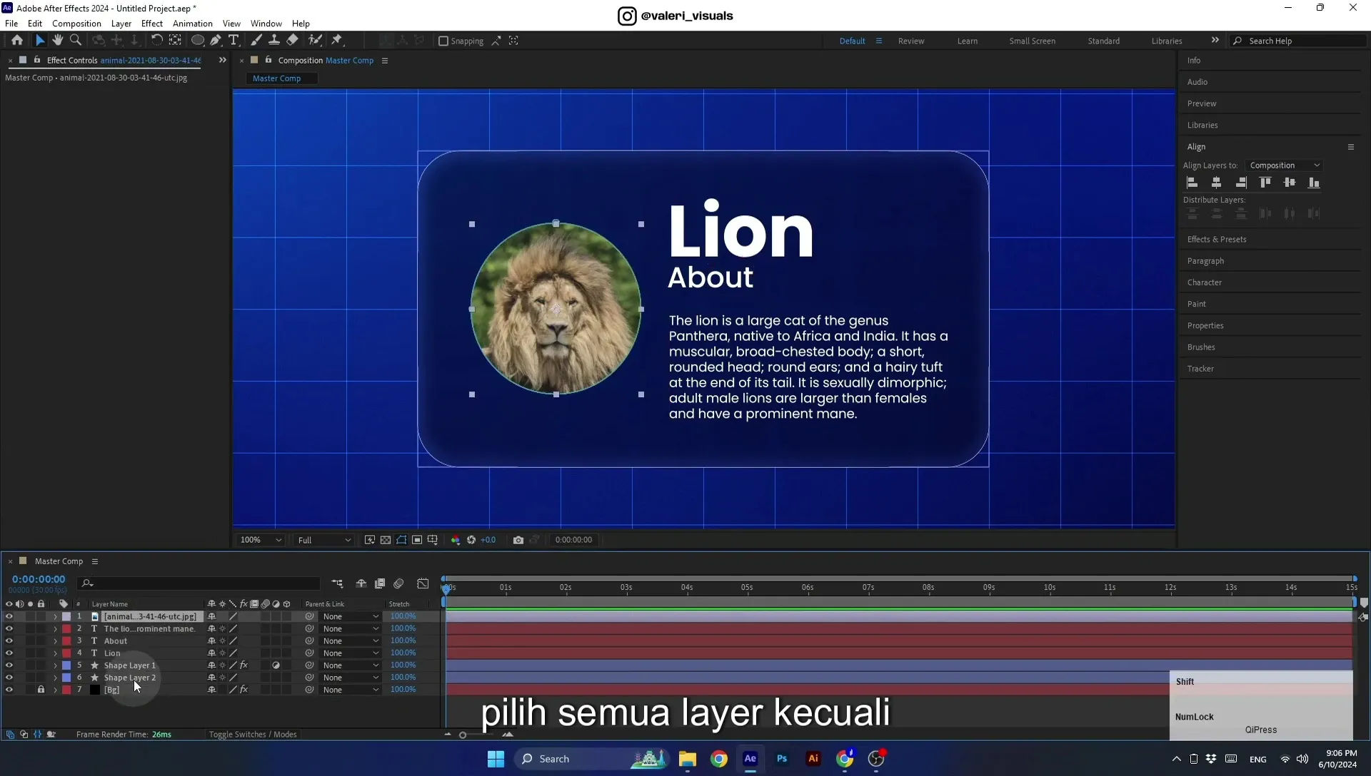 07 Apple Vision Pro Design Style. Swiping Card Animation. After Effects Tutorial - Image 343