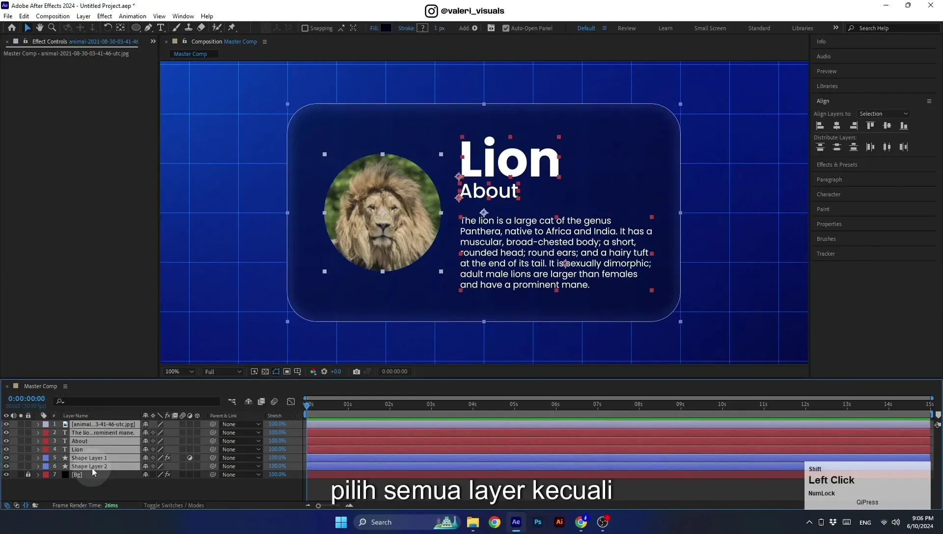 07 Apple Vision Pro Design Style. Swiping Card Animation. After Effects Tutorial - Image 344