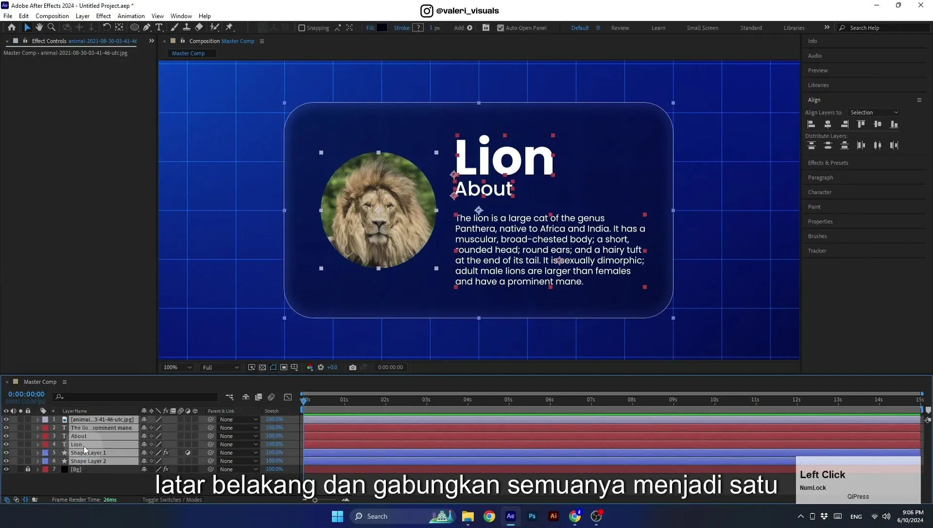 07 Apple Vision Pro Design Style. Swiping Card Animation. After Effects Tutorial - Image 345