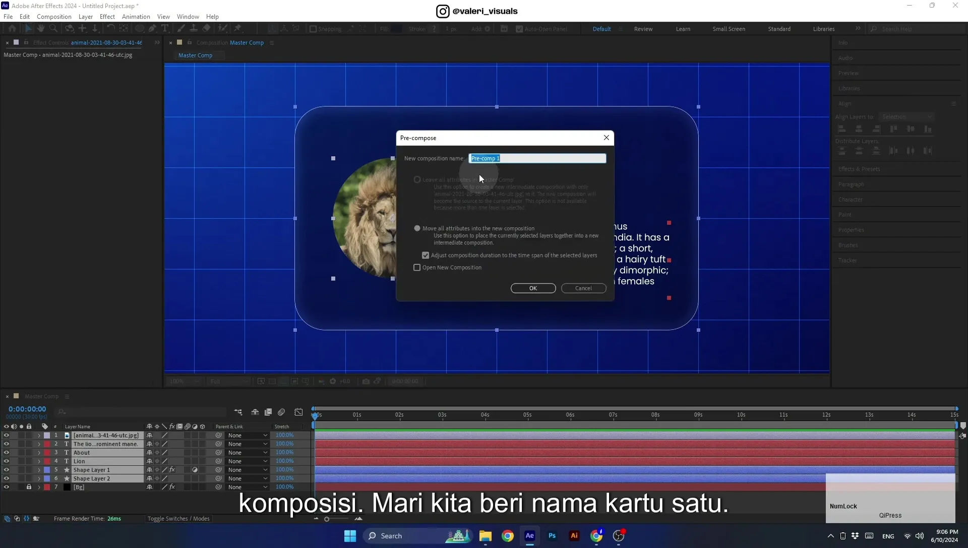 07 Apple Vision Pro Design Style. Swiping Card Animation. After Effects Tutorial - Image 349