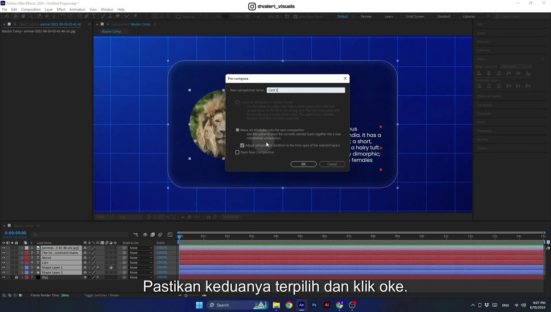 07 Apple Vision Pro Design Style. Swiping Card Animation. After Effects Tutorial - Image 354