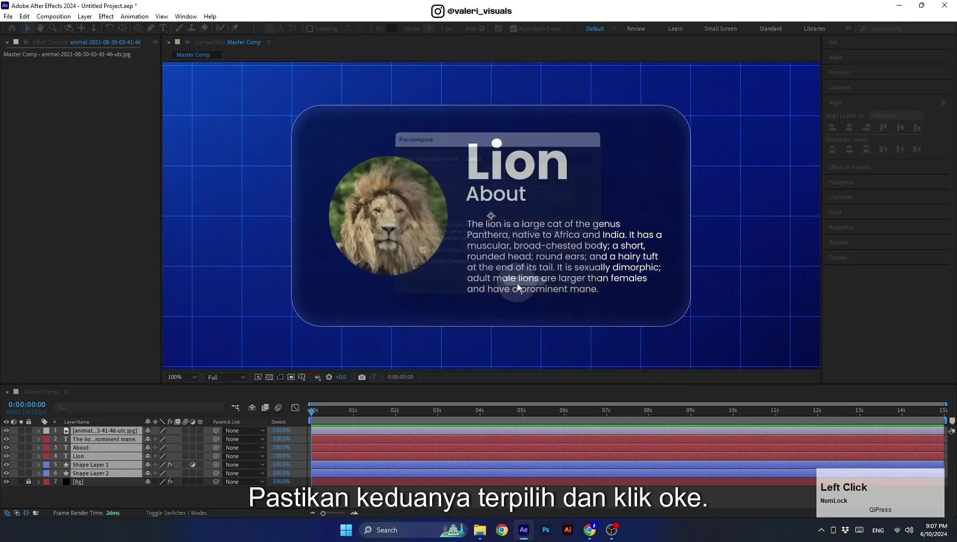 07 Apple Vision Pro Design Style. Swiping Card Animation. After Effects Tutorial - Image 355