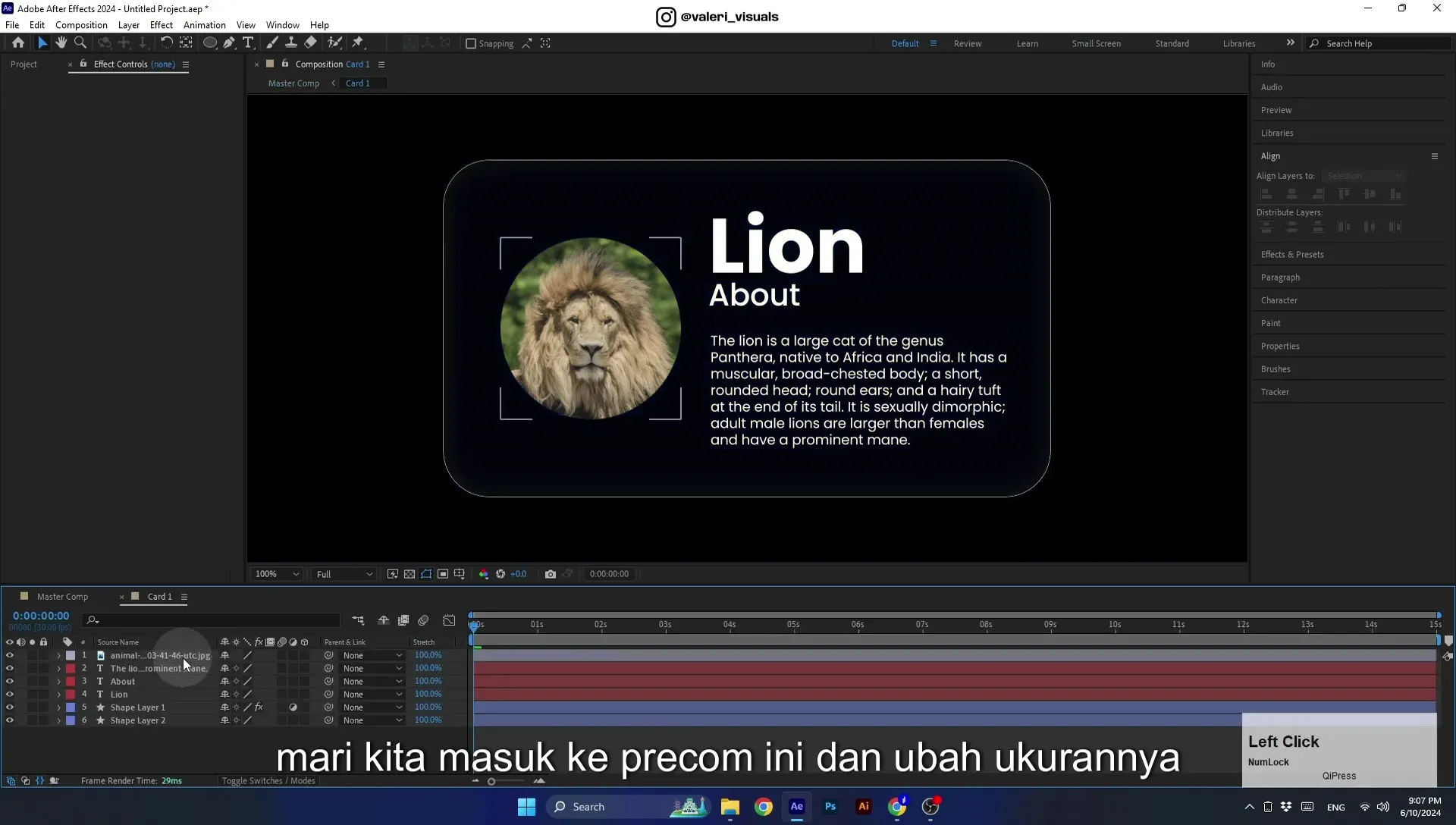 07 Apple Vision Pro Design Style. Swiping Card Animation. After Effects Tutorial - Image 388