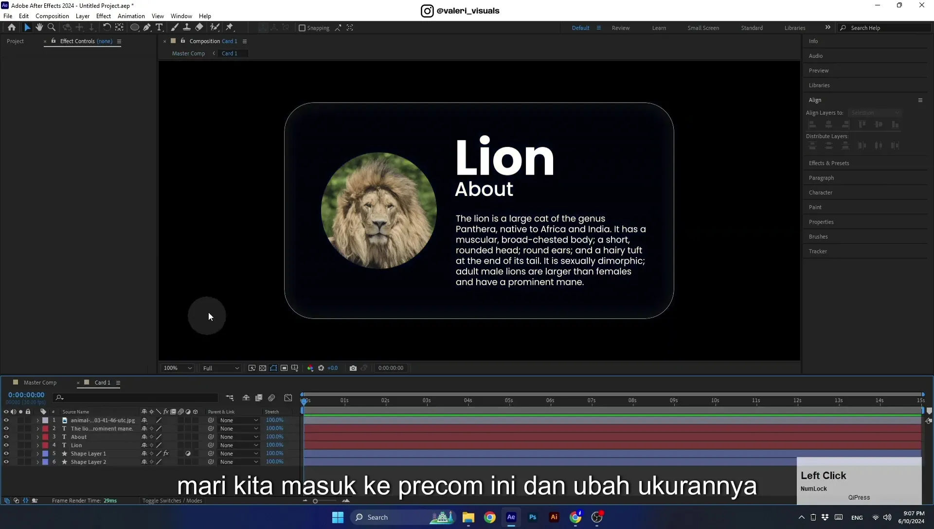 07 Apple Vision Pro Design Style. Swiping Card Animation. After Effects Tutorial - Image 390