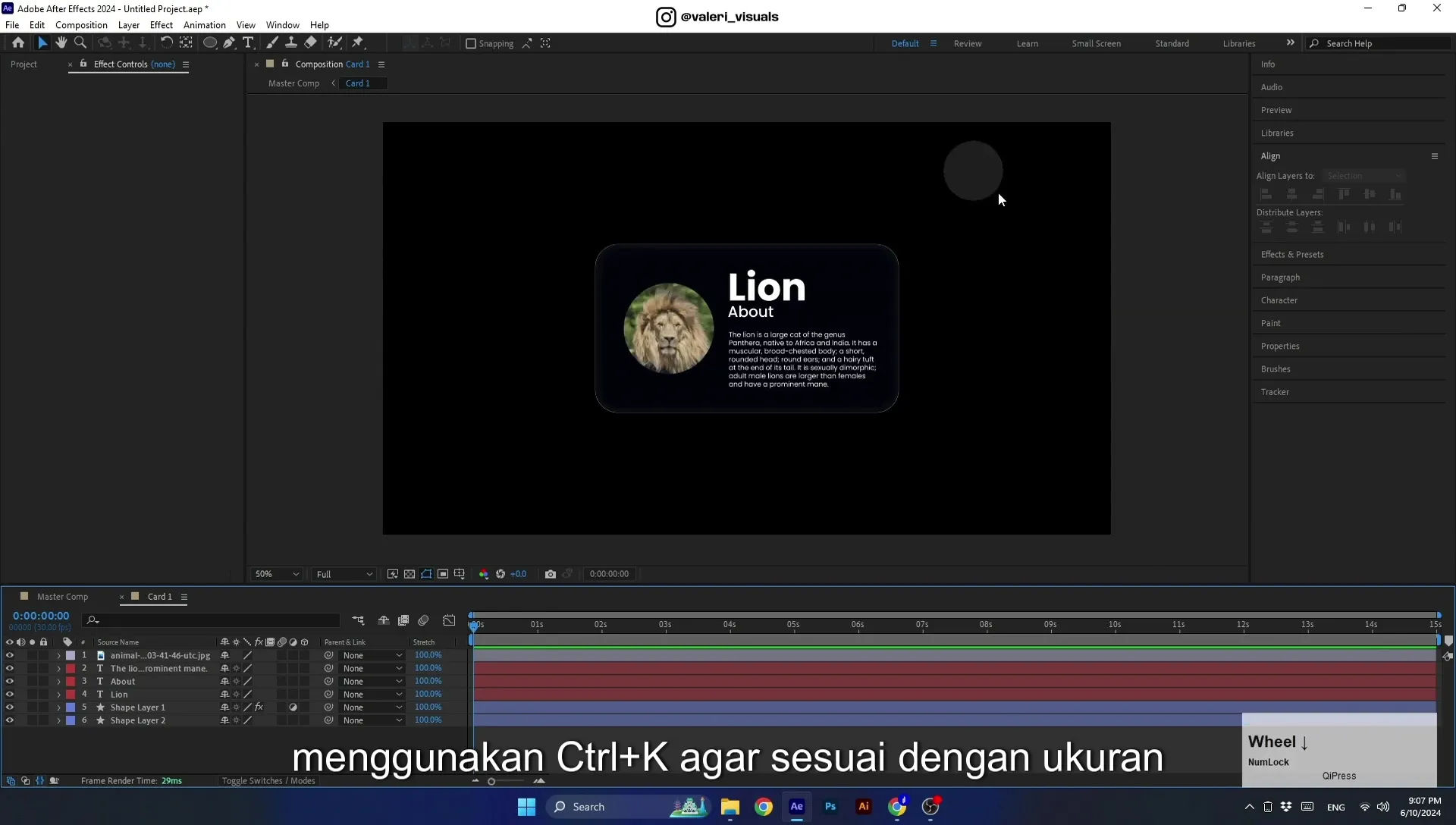 07 Apple Vision Pro Design Style. Swiping Card Animation. After Effects Tutorial - Image 392