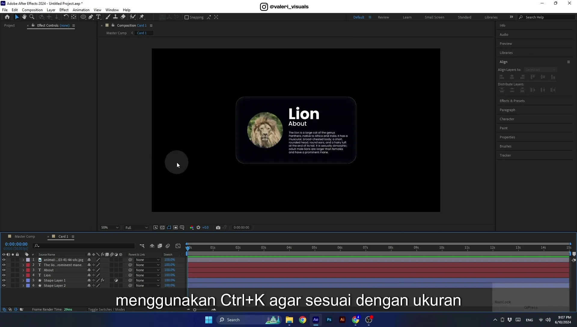 07 Apple Vision Pro Design Style. Swiping Card Animation. After Effects Tutorial - Image 393