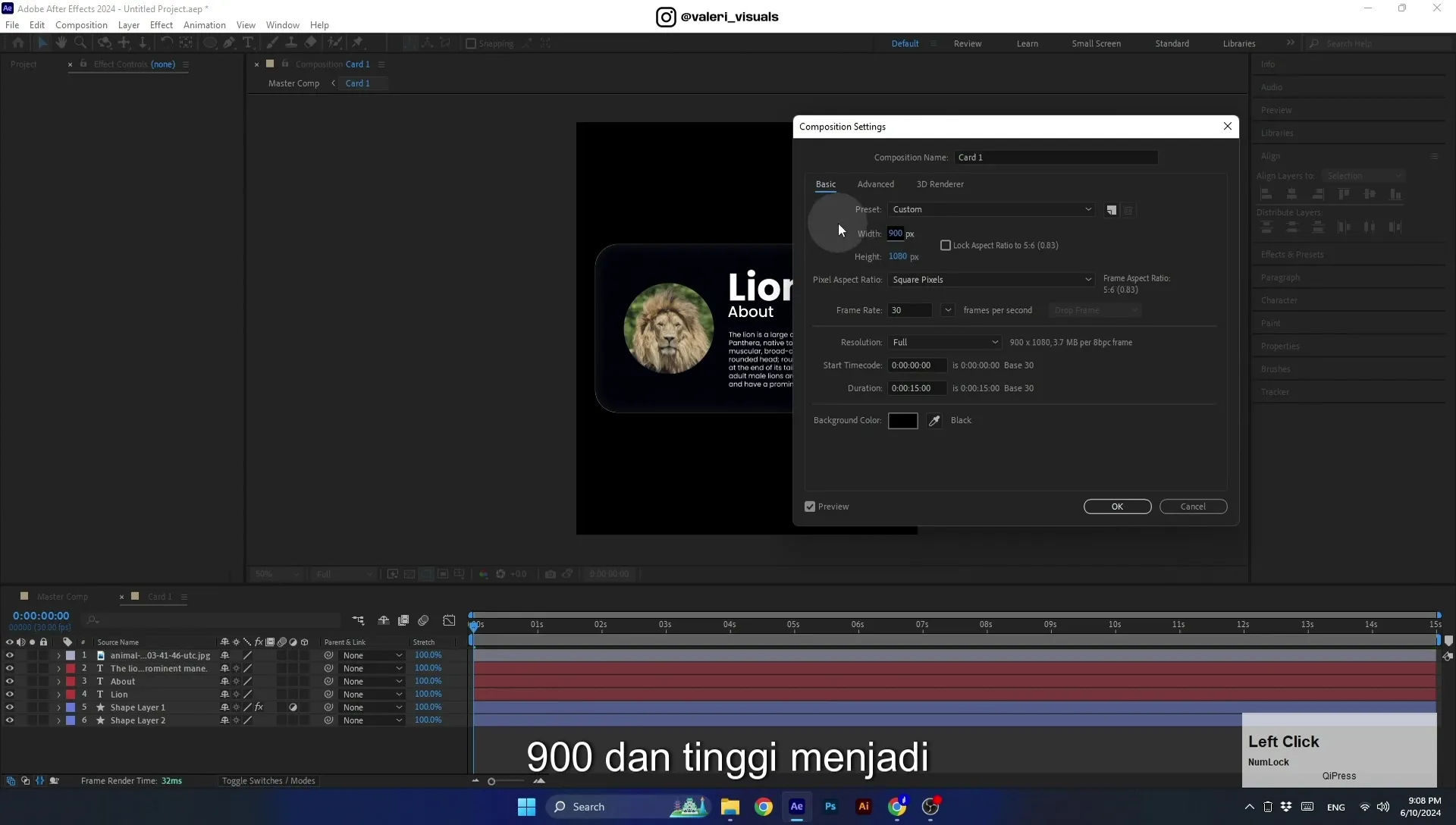 07 Apple Vision Pro Design Style. Swiping Card Animation. After Effects Tutorial - Image 400
