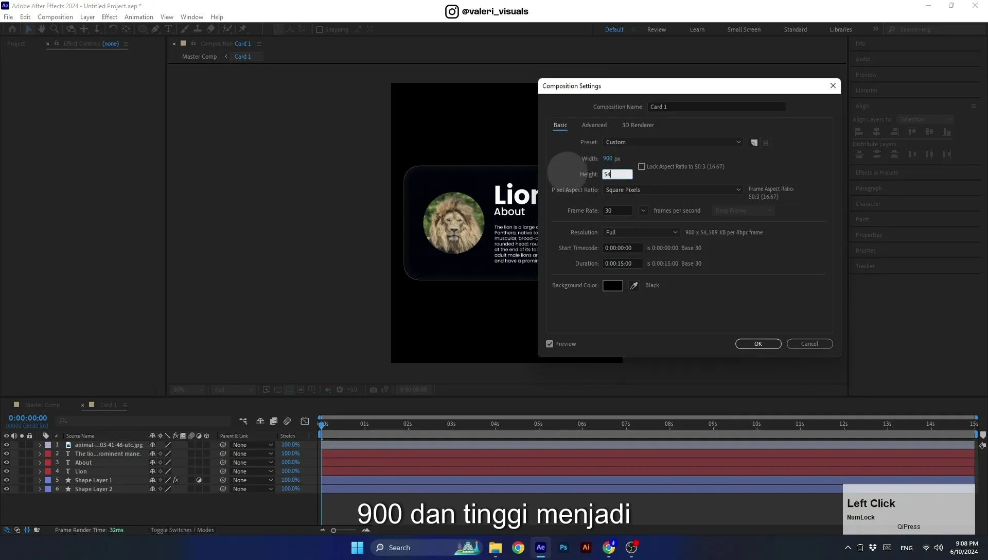 07 Apple Vision Pro Design Style. Swiping Card Animation. After Effects Tutorial - Image 402