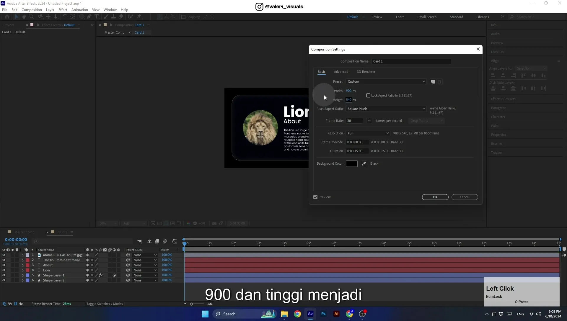 07 Apple Vision Pro Design Style. Swiping Card Animation. After Effects Tutorial - Image 403