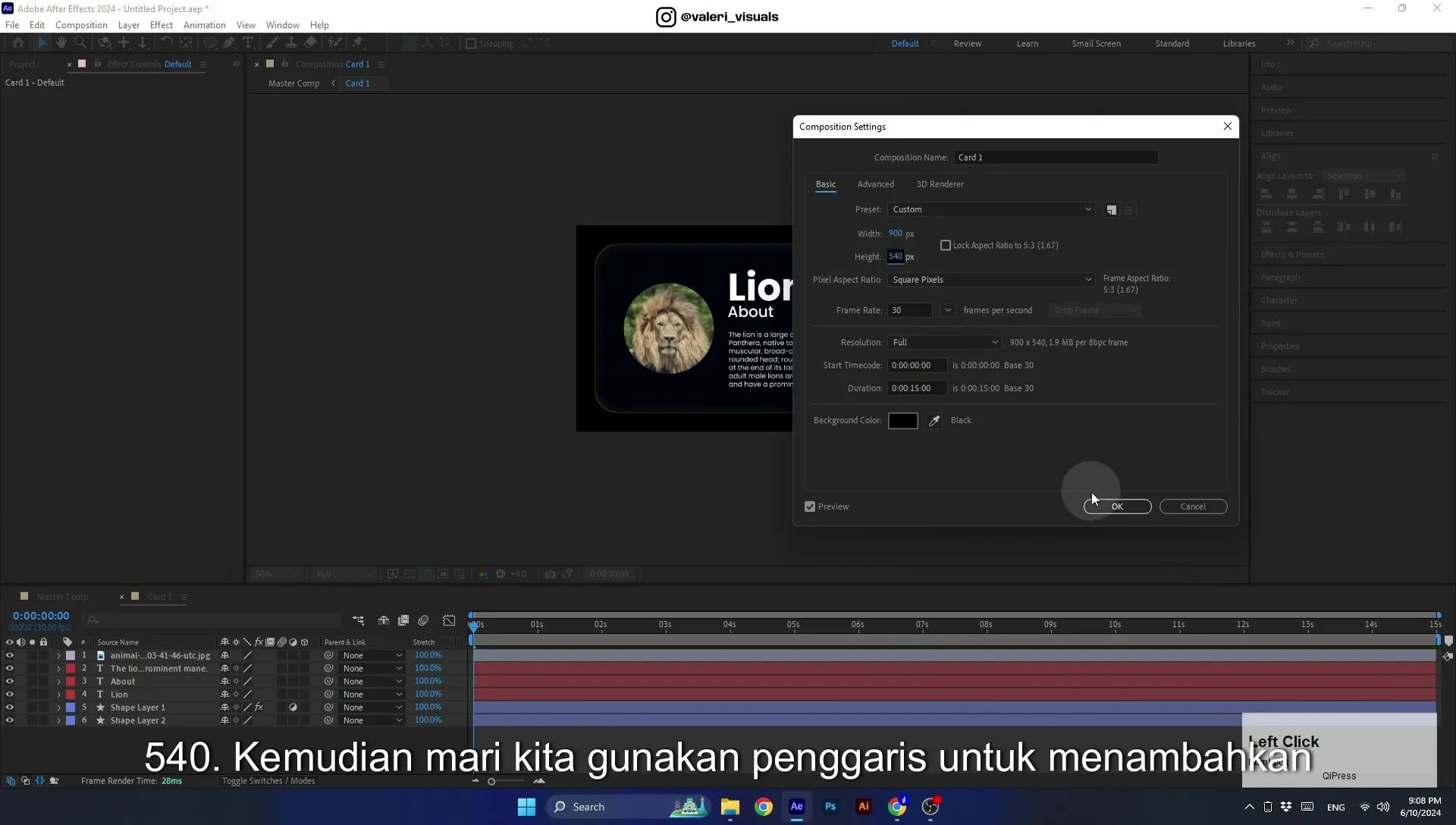 07 Apple Vision Pro Design Style. Swiping Card Animation. After Effects Tutorial - Image 404