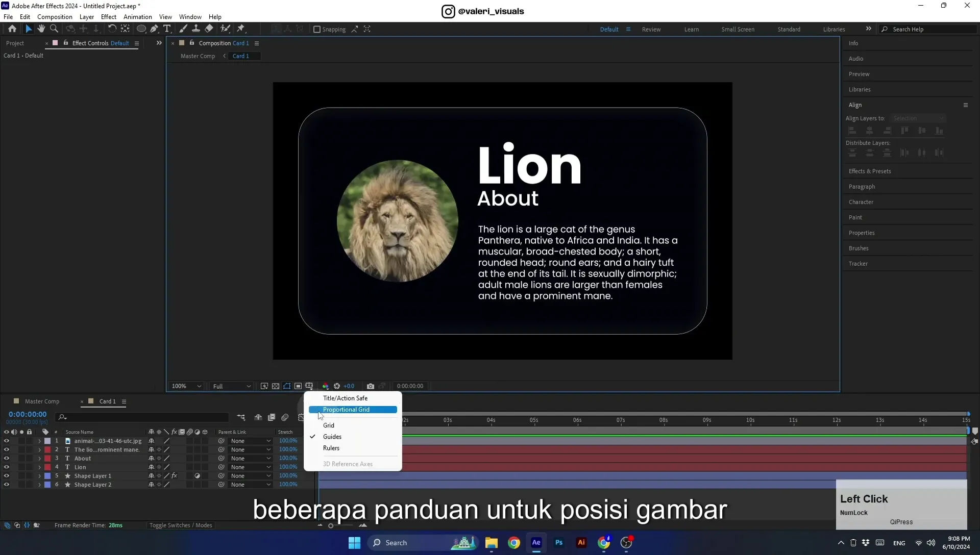 07 Apple Vision Pro Design Style. Swiping Card Animation. After Effects Tutorial - Image 408