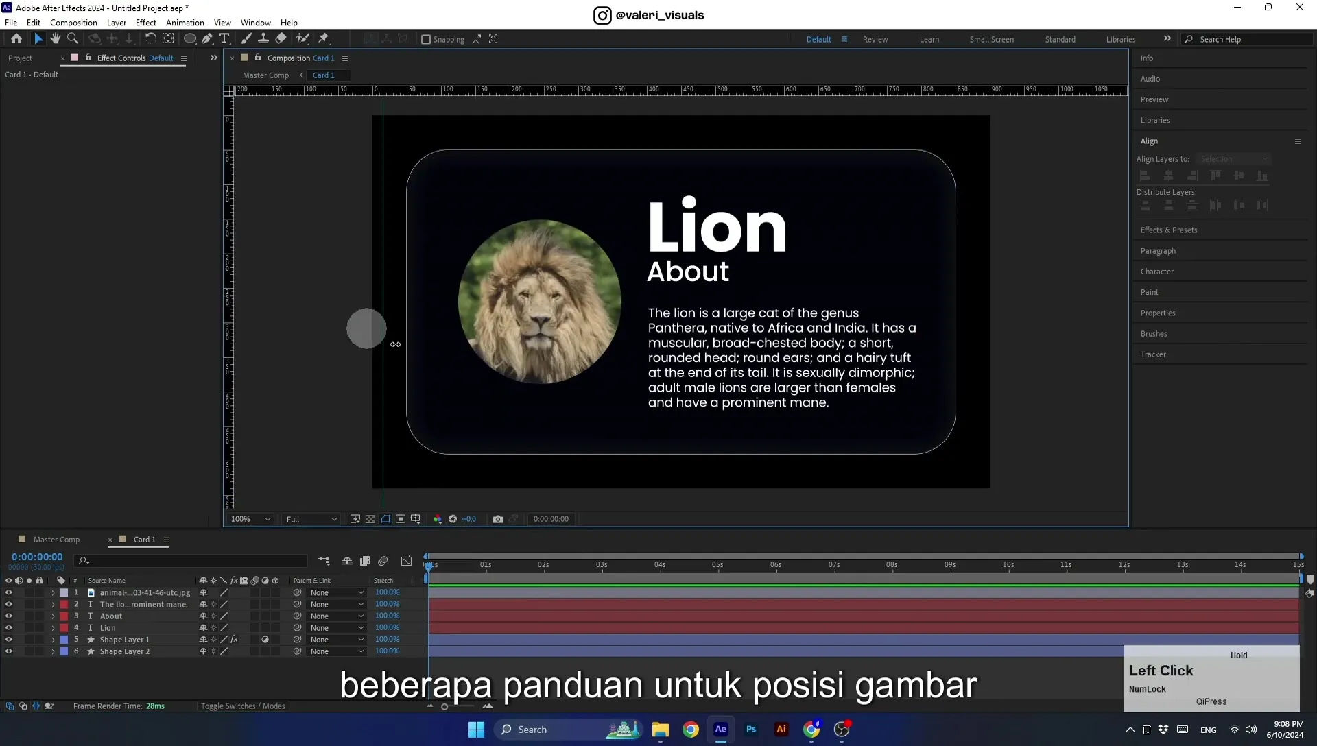 07 Apple Vision Pro Design Style. Swiping Card Animation. After Effects Tutorial - Image 410