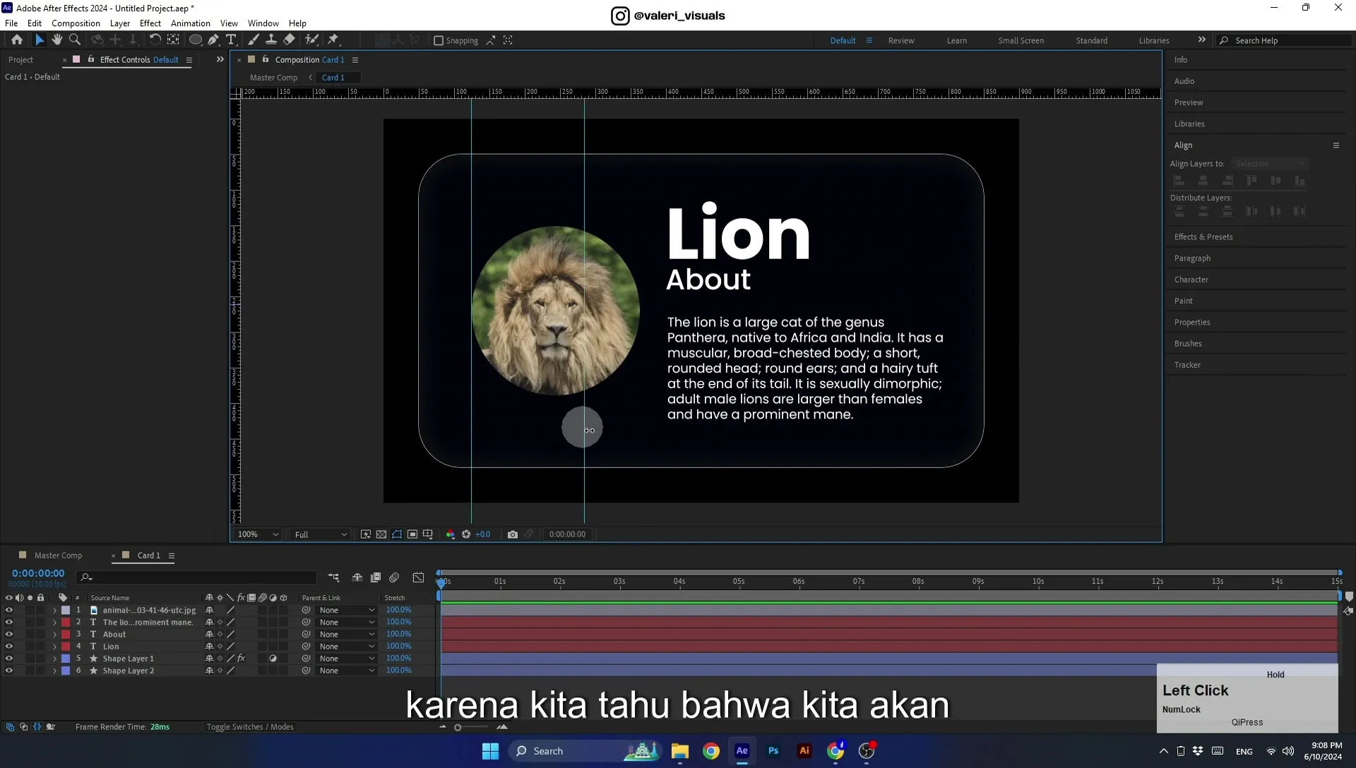 07 Apple Vision Pro Design Style. Swiping Card Animation. After Effects Tutorial - Image 413