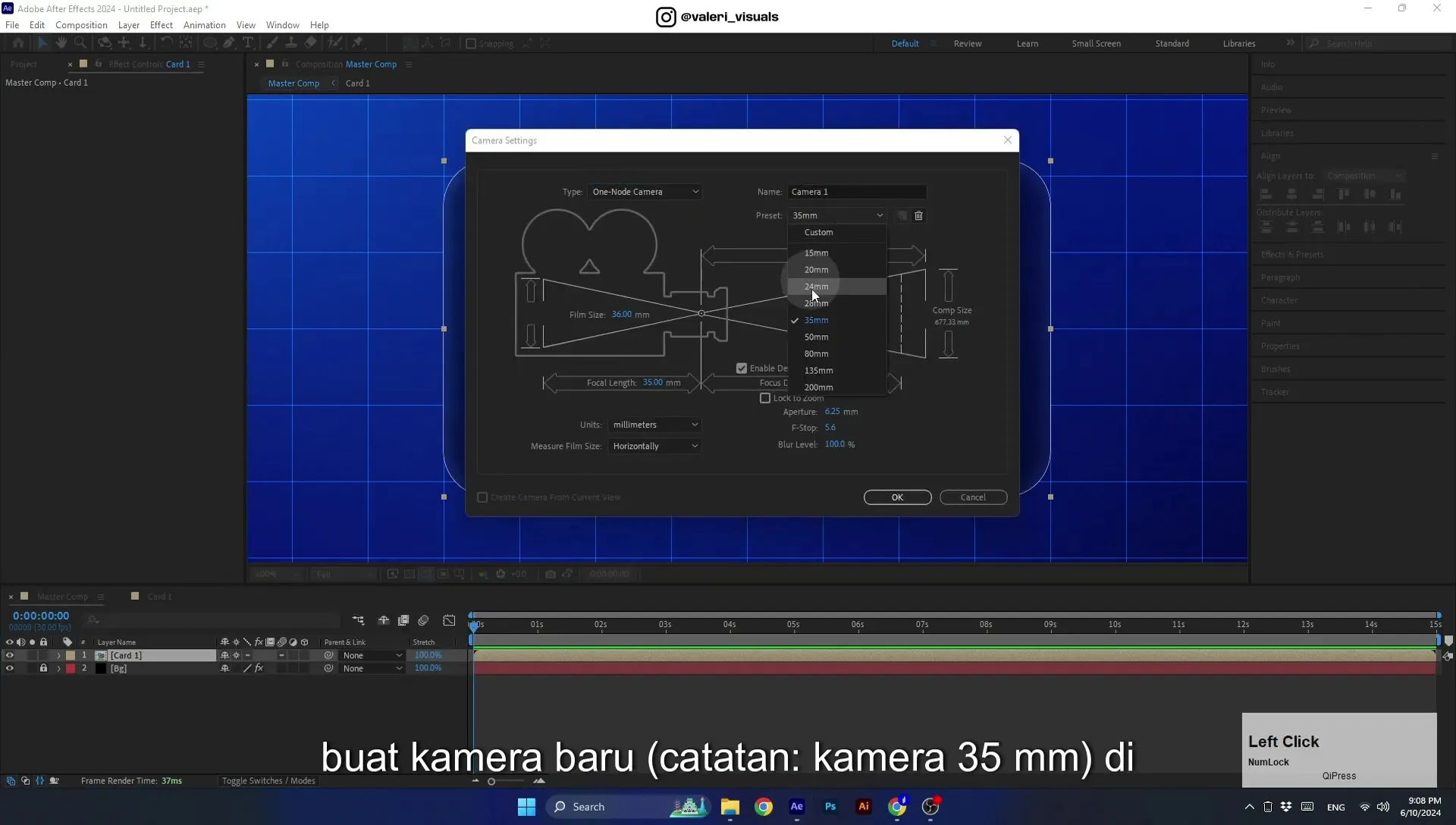 07 Apple Vision Pro Design Style. Swiping Card Animation. After Effects Tutorial - Image 434