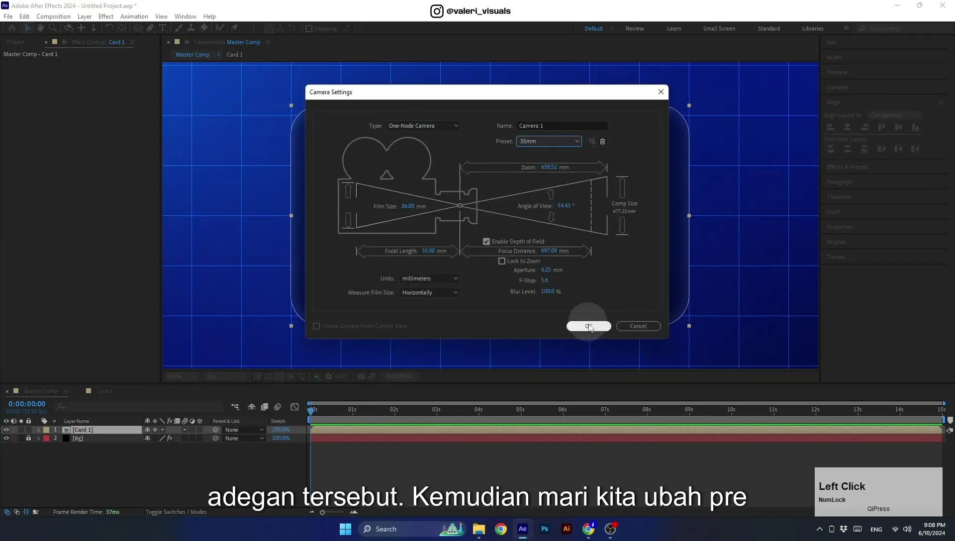 07 Apple Vision Pro Design Style. Swiping Card Animation. After Effects Tutorial - Image 435