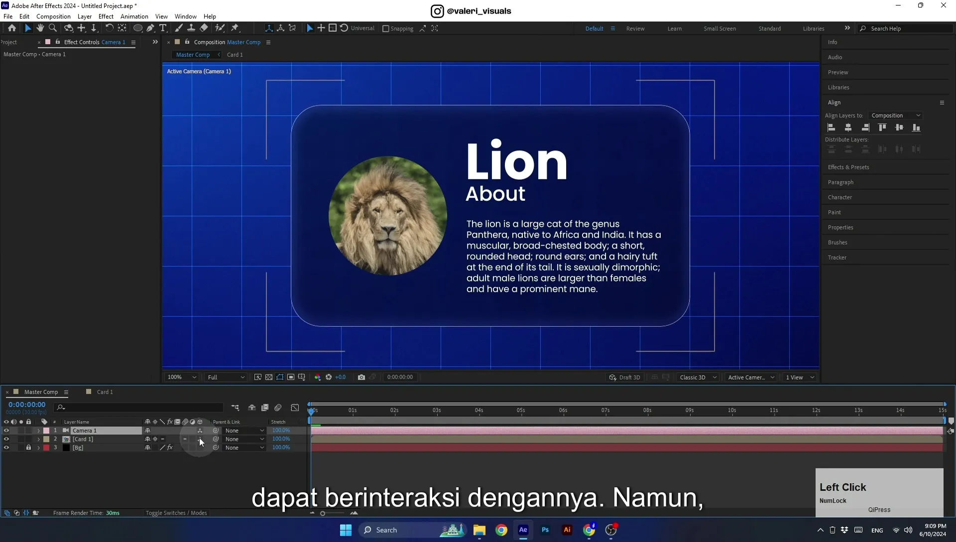 07 Apple Vision Pro Design Style. Swiping Card Animation. After Effects Tutorial - Image 443