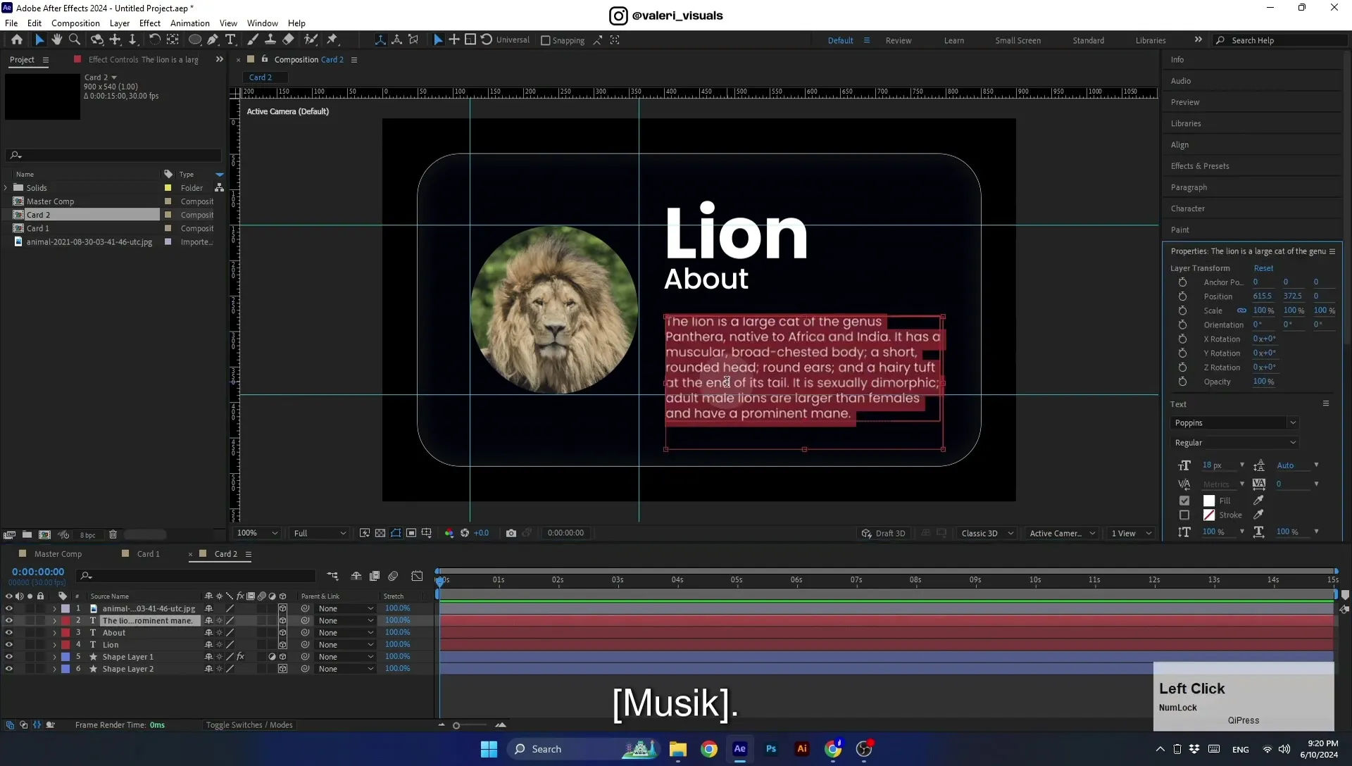 07 Apple Vision Pro Design Style. Swiping Card Animation. After Effects Tutorial - Image 676