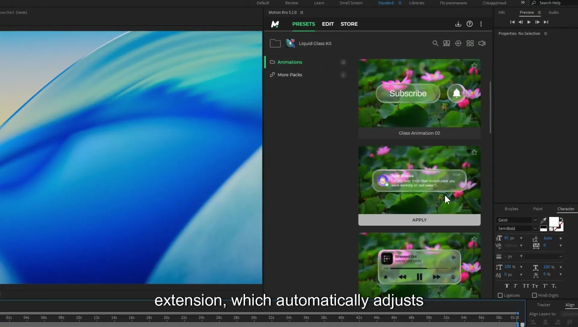 12 How to Create Apple Liquid Glass UI in After Effects + 13 Free Animations! - Image 187