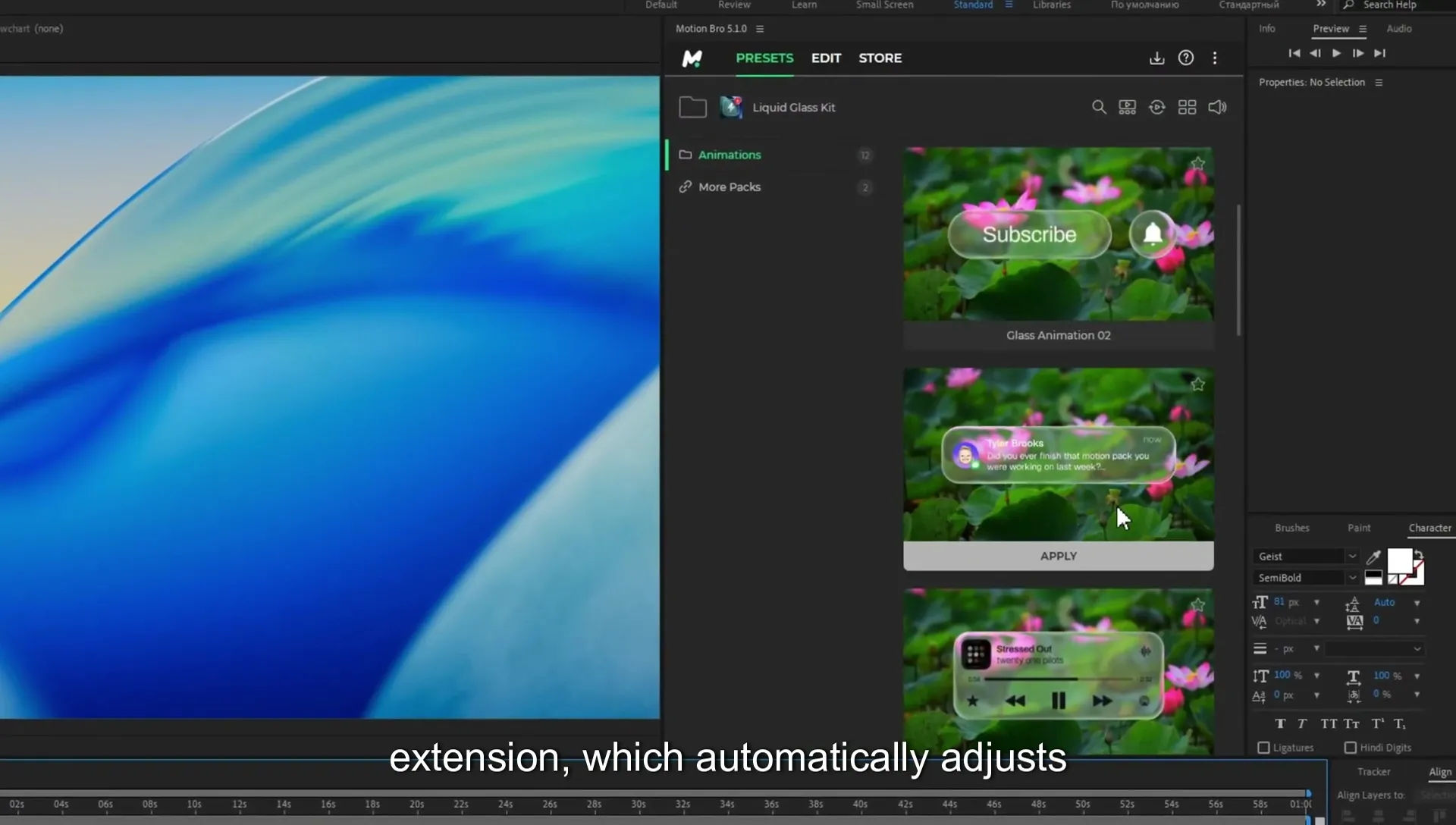12 How to Create Apple Liquid Glass UI in After Effects + 13 Free Animations! - Image 188