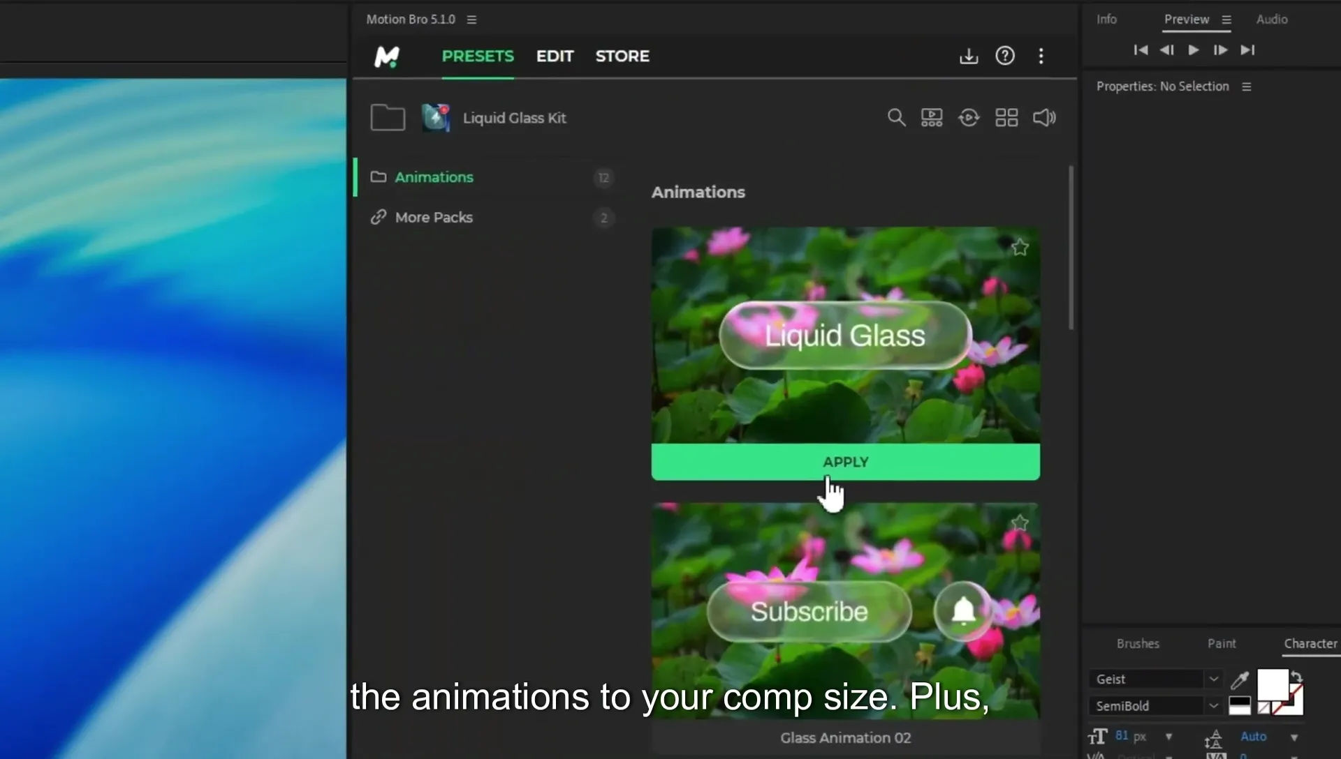 12 How to Create Apple Liquid Glass UI in After Effects + 13 Free Animations! - Image 190