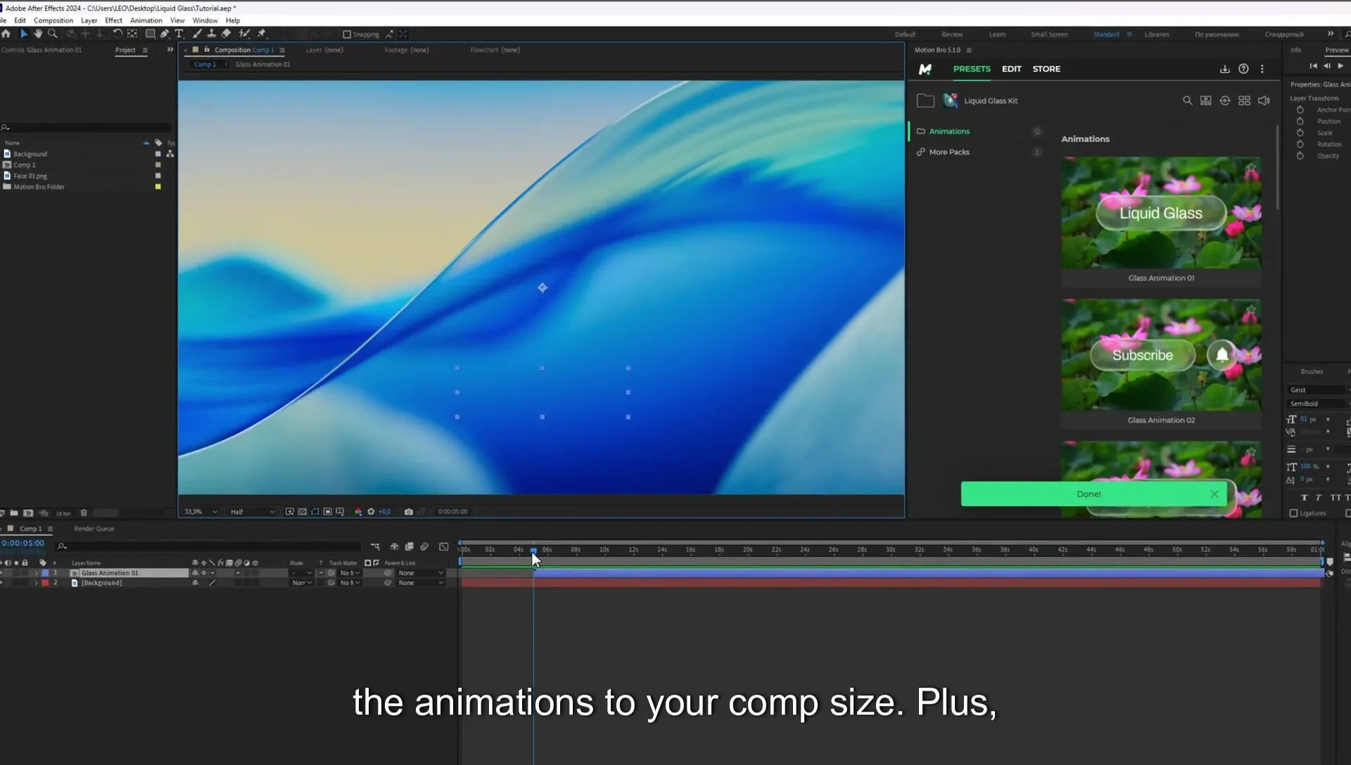 12 How to Create Apple Liquid Glass UI in After Effects + 13 Free Animations! - Image 192