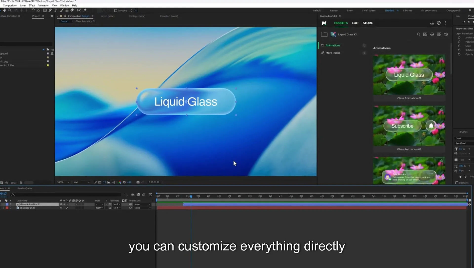 12 How to Create Apple Liquid Glass UI in After Effects + 13 Free Animations! - Image 194