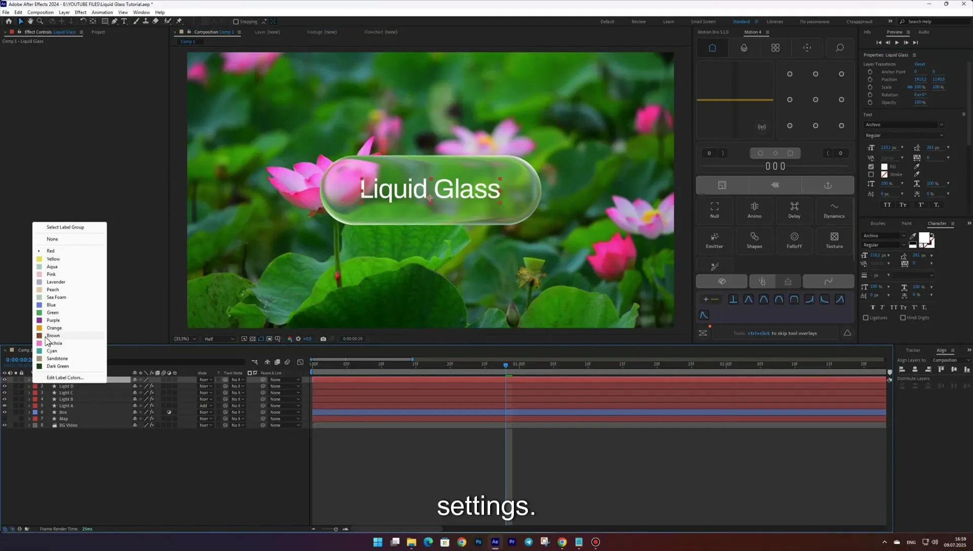 12 How to Create Apple Liquid Glass UI in After Effects + 13 Free Animations! - Image 509