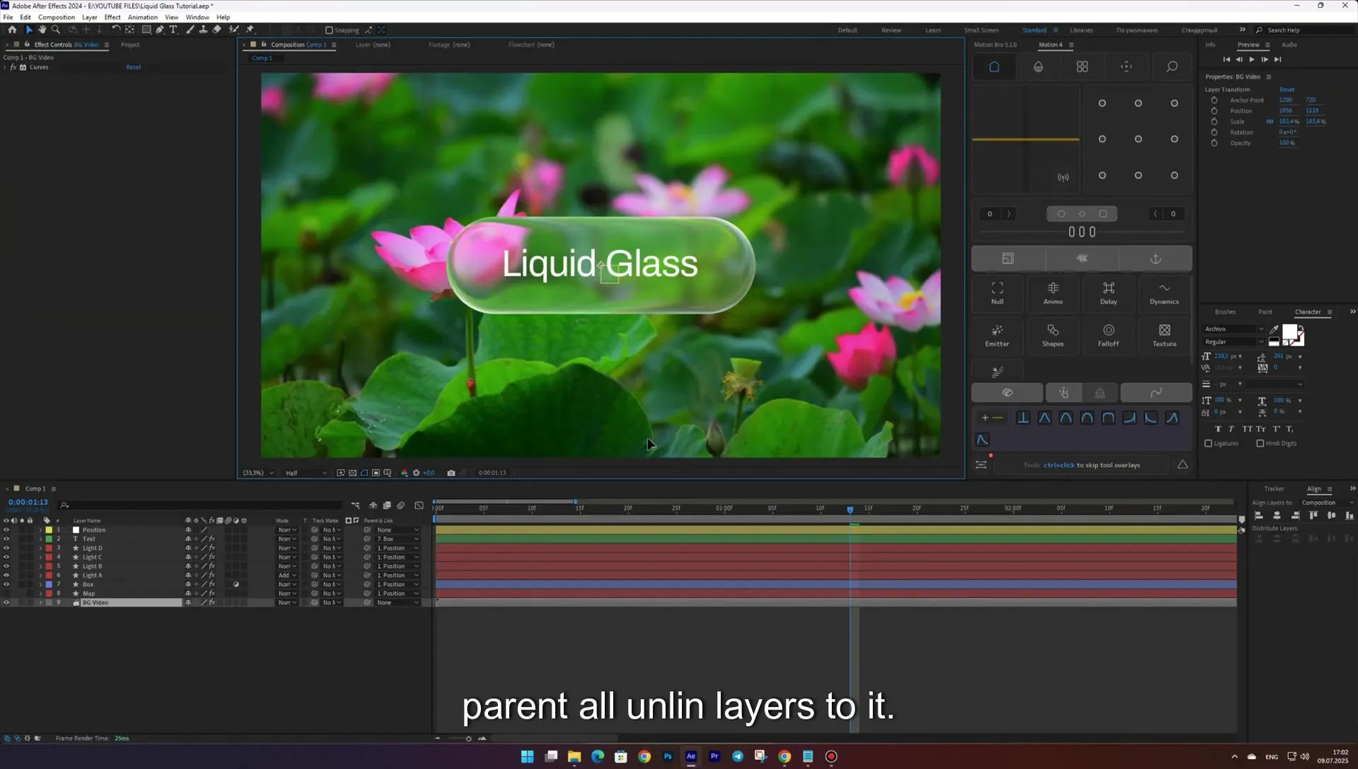 12 How to Create Apple Liquid Glass UI in After Effects + 13 Free Animations! - Image 597