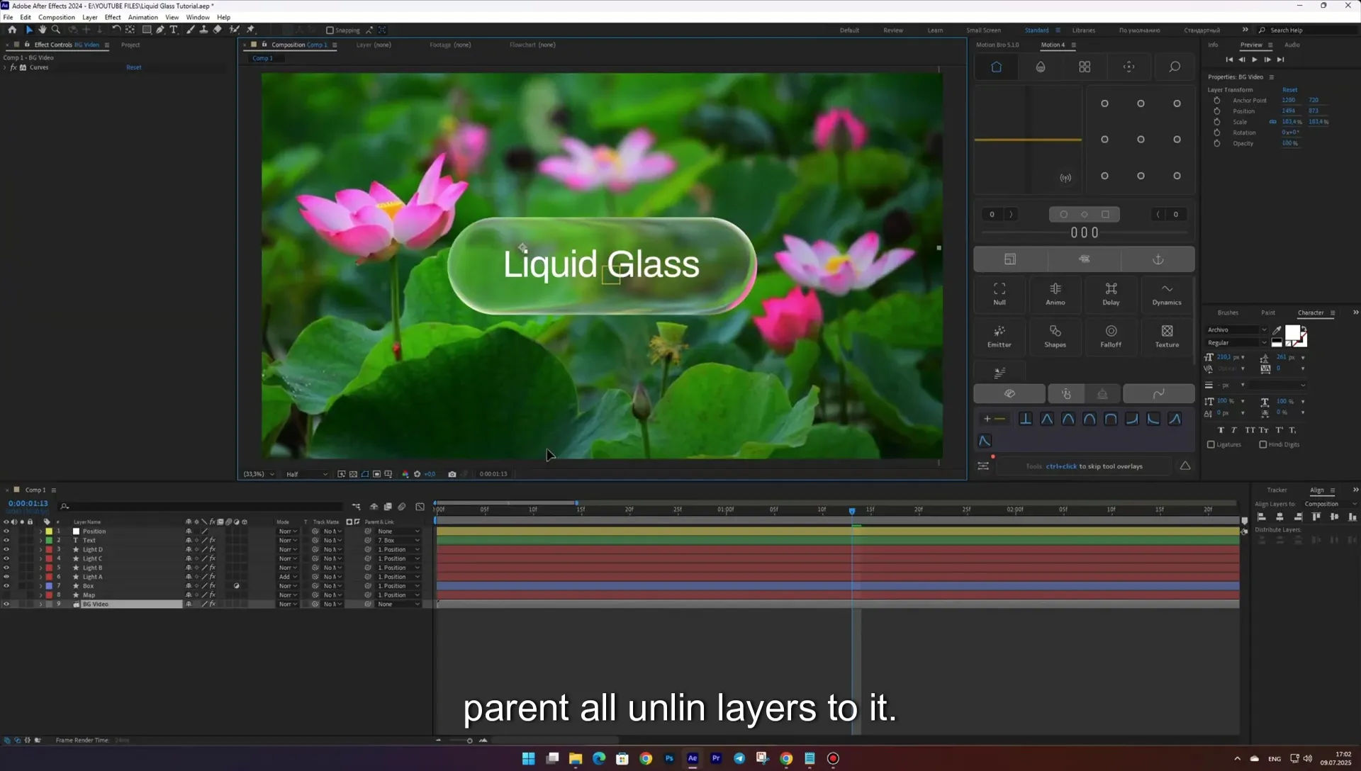 12 How to Create Apple Liquid Glass UI in After Effects + 13 Free Animations! - Image 598